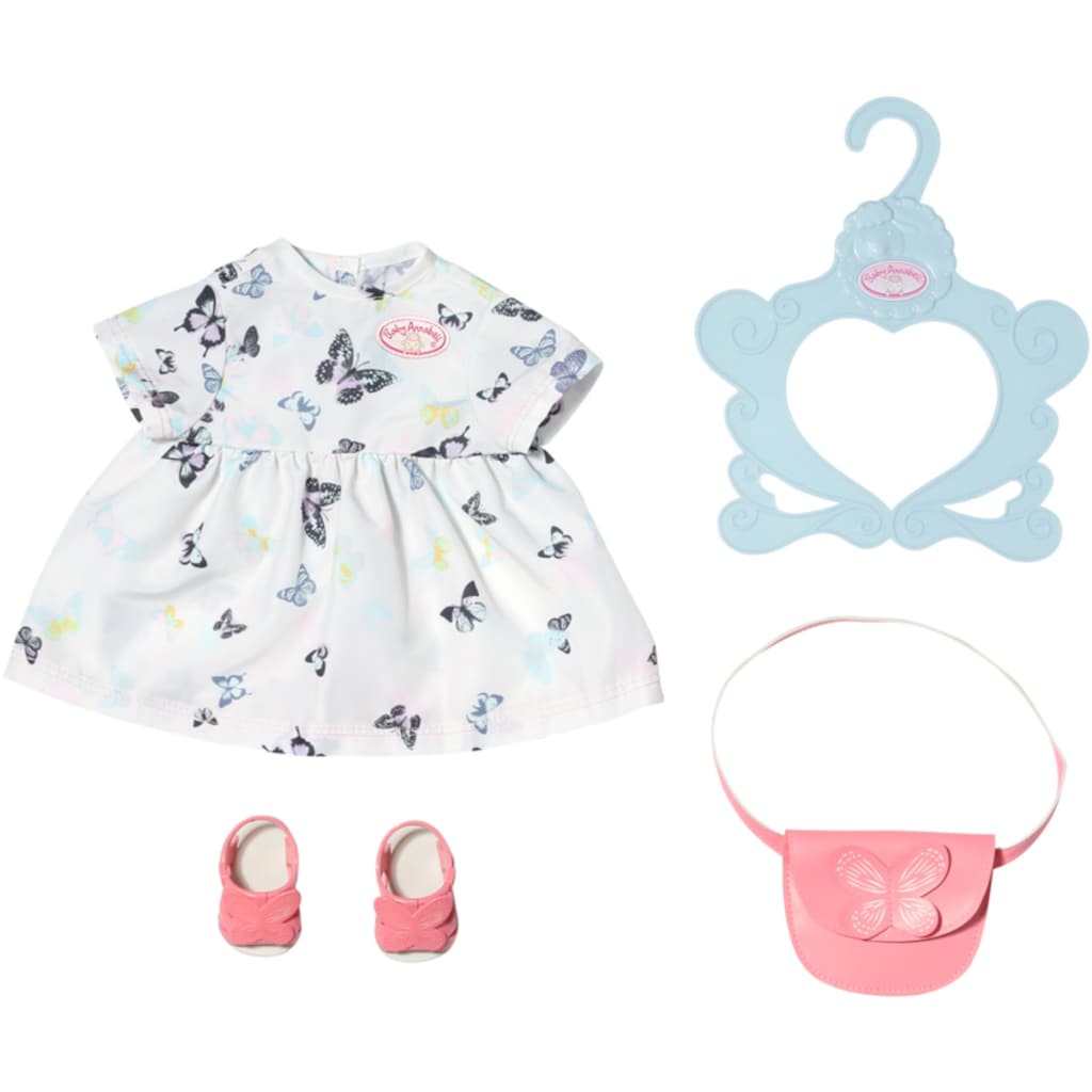Baby Annabell Puppenkleidung »Deluxe Kleid Set, 43 cm«
