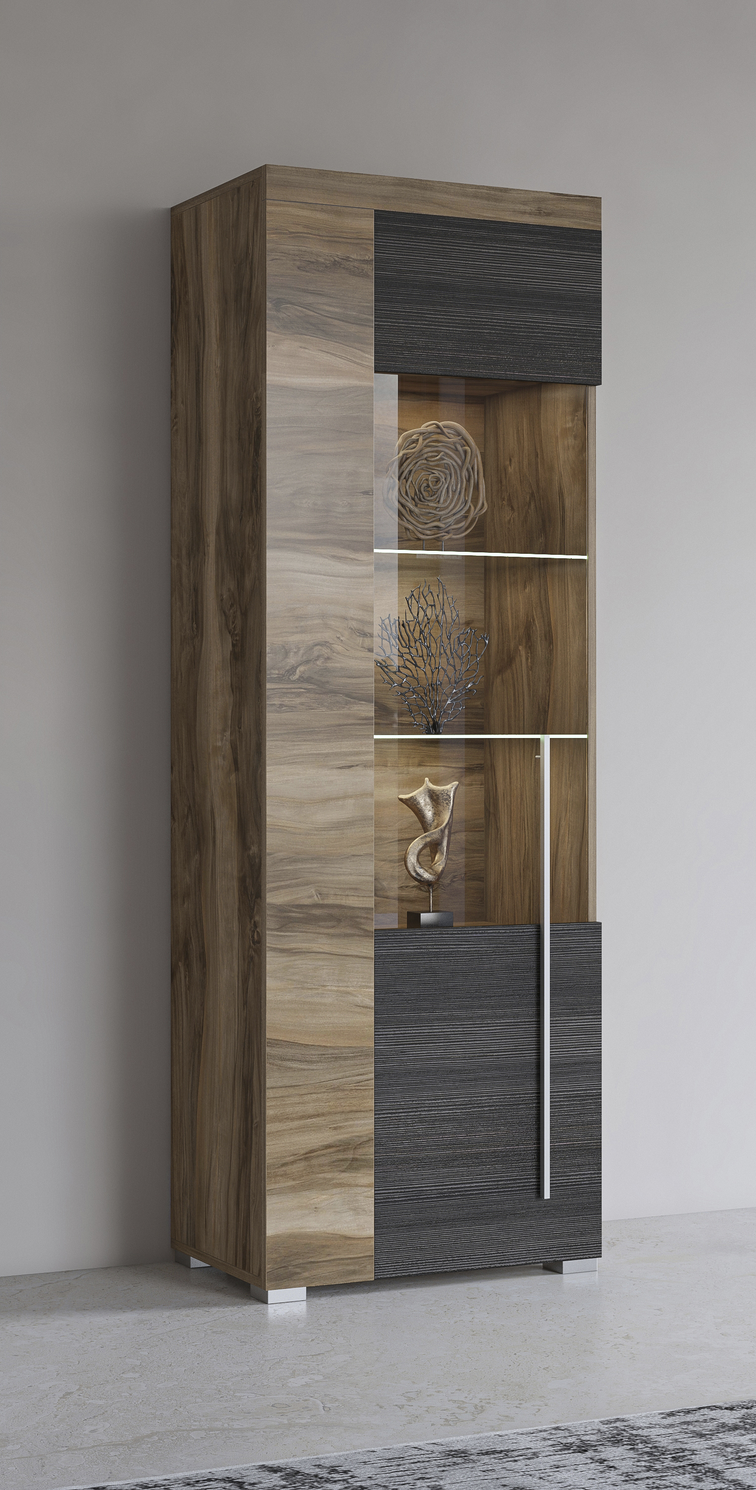 Vitrine »Roger«, Höhe 160 cm