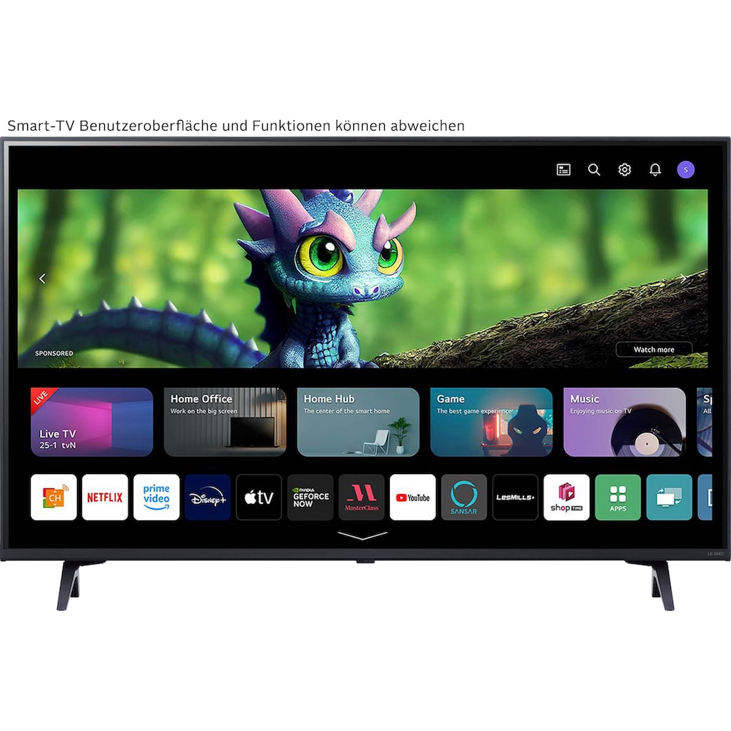 LG QNED-Fernseher »43QNED756RA«, 109 cm/43 Zoll, 4K Ultra HD, Smart-TV