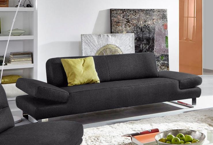 W.SCHILLIG 2-Sitzer »taboo Designsofa mit hohem Sitzkomfort«, mit Normaltiefe, inklusive Armlehnenverstellung