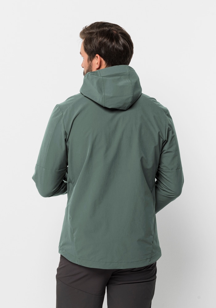 Jack Wolfskin Outdoorjacke »KAMMWEG JKT M«, mit Kapuze