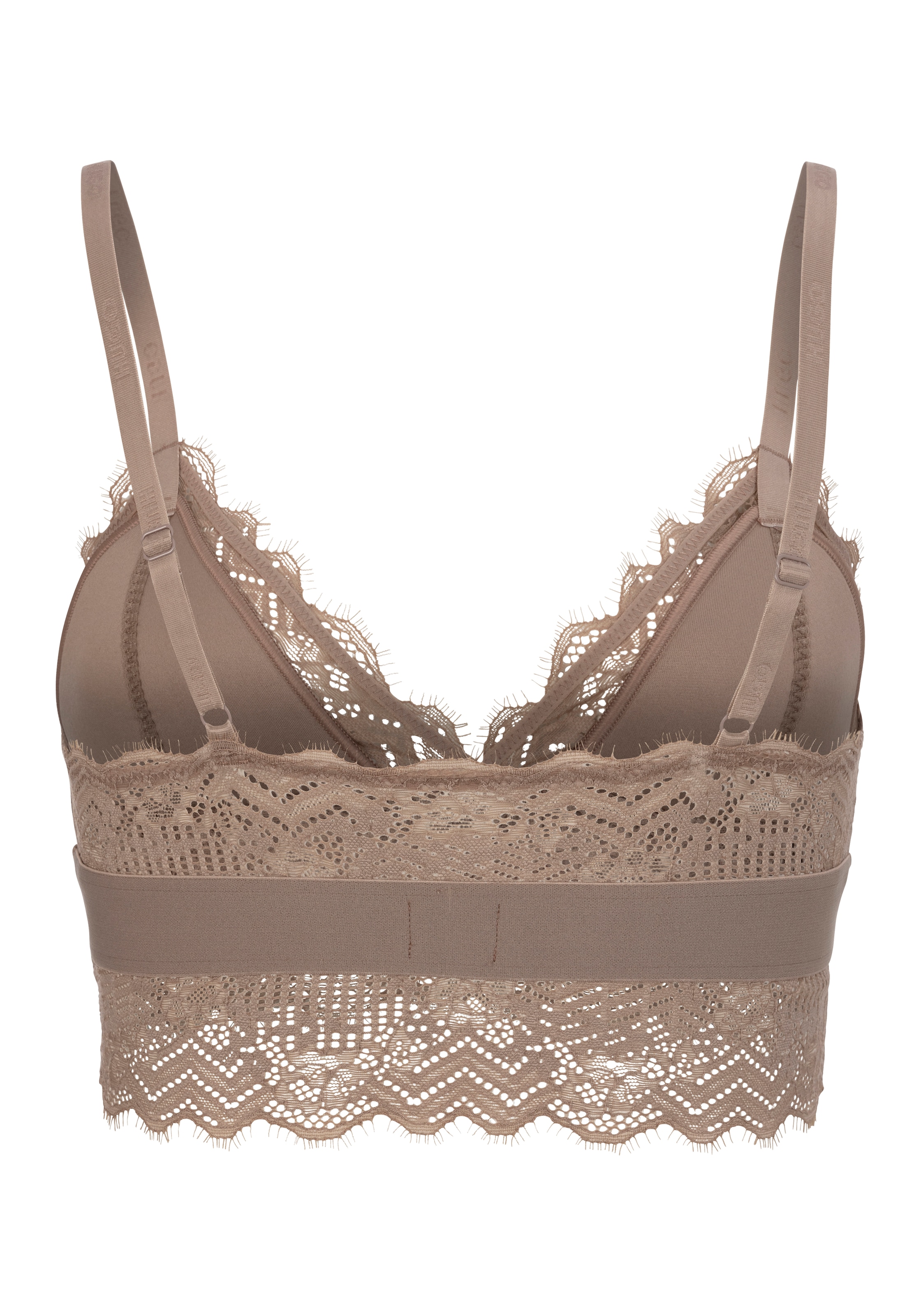 HUGO Underwear Bügelloser BH »TRIANGLE RL LACE«, mit Hugo-Label am Bund