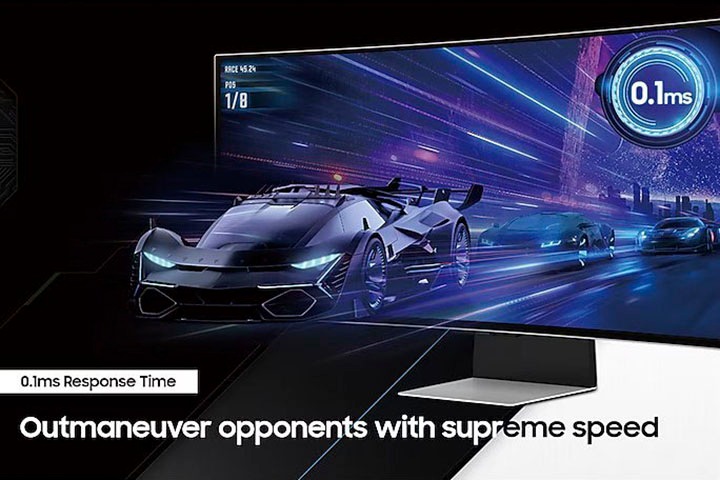 Samsung Curved-Gaming-OLED-Monitor »Odyssey OLED G8SB S34BG850SU«, 86 cm/34 Zoll, 3440 x 1440 px, 4K Ultra HD, 0,1 ms Reaktionszeit, 175 Hz, 0.03ms GTG