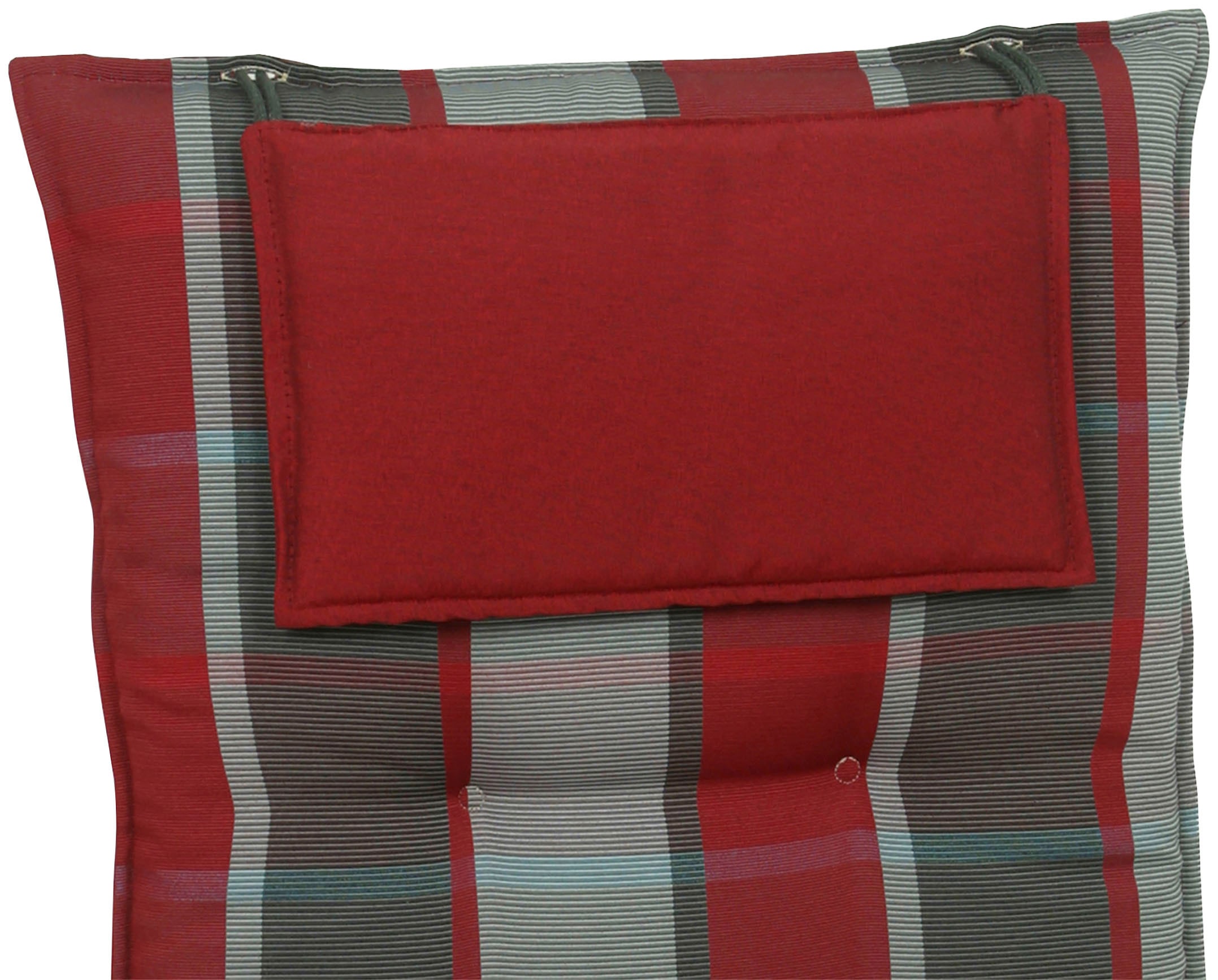 GO-DE Hochlehnerauflage »TOPSELLER!«, 50 cm x 7 cm x 120 cm