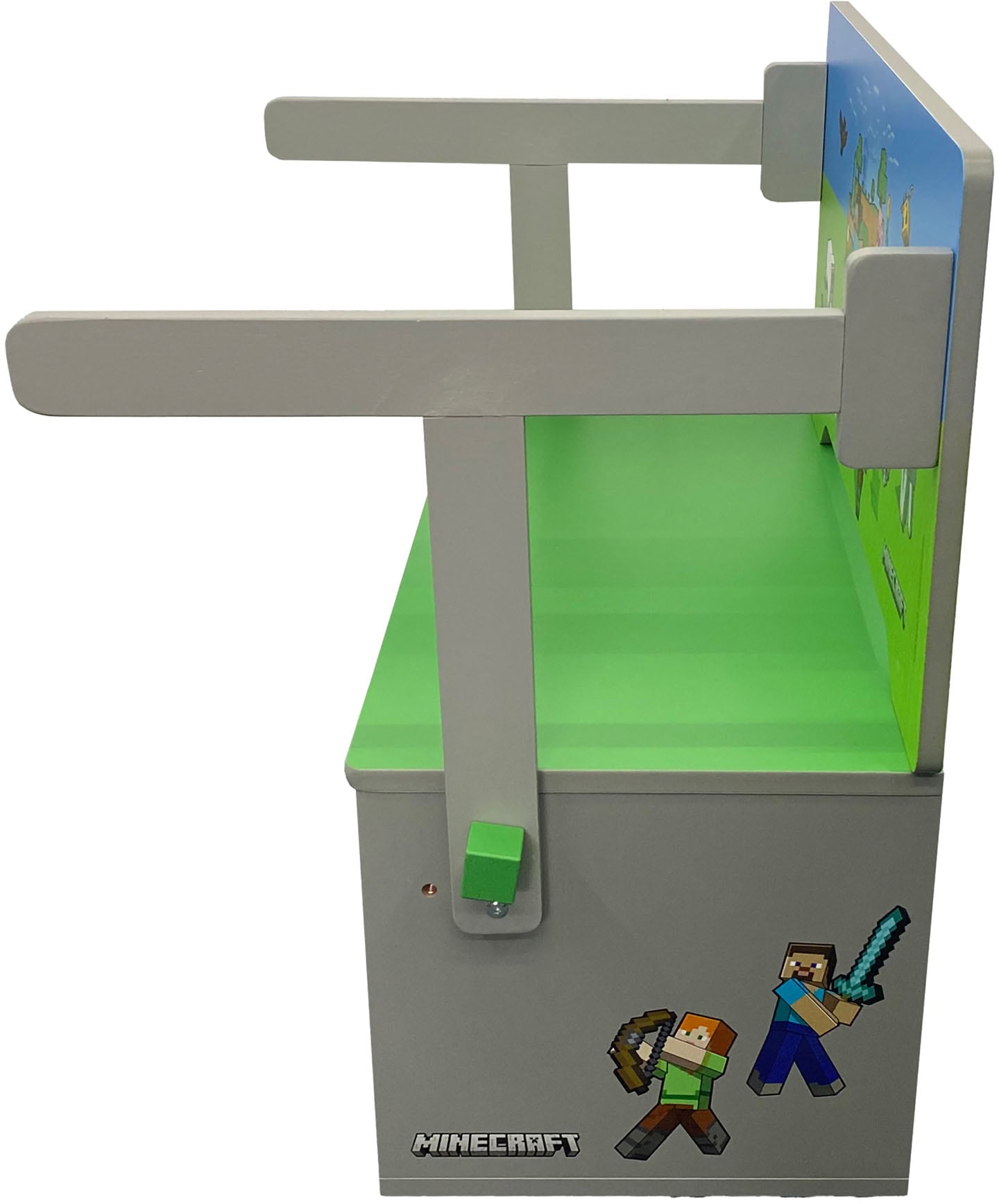 Phoenix Sitzbank »Minecraft Spielbank« 3 Stk. tlg. umklappbar zu einer Spielebank mit Tisch