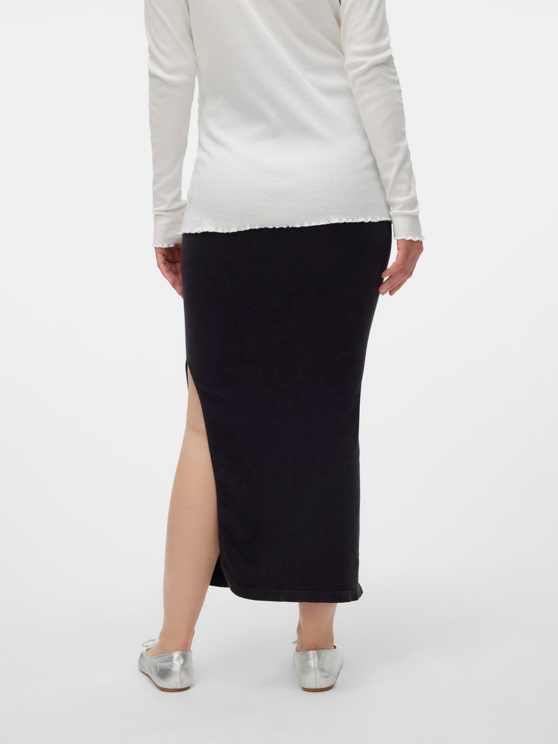 Mamalicious Umstandsrock »MLALANIS SEAMLESS AL RIB SKIRT HW NOOS«