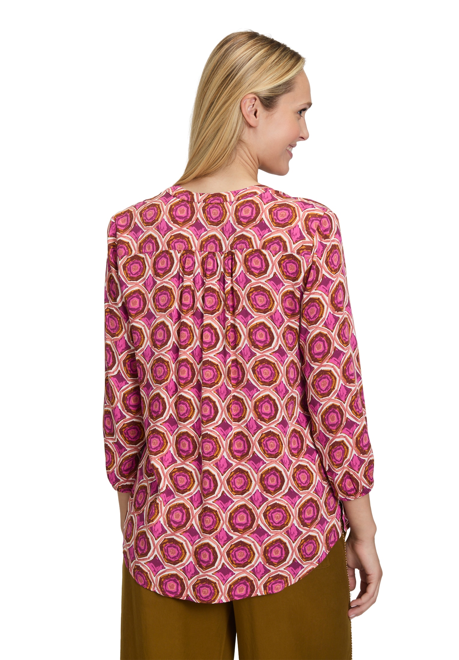 Cartoon Klassische Bluse »Blusenshirt mit Muster«