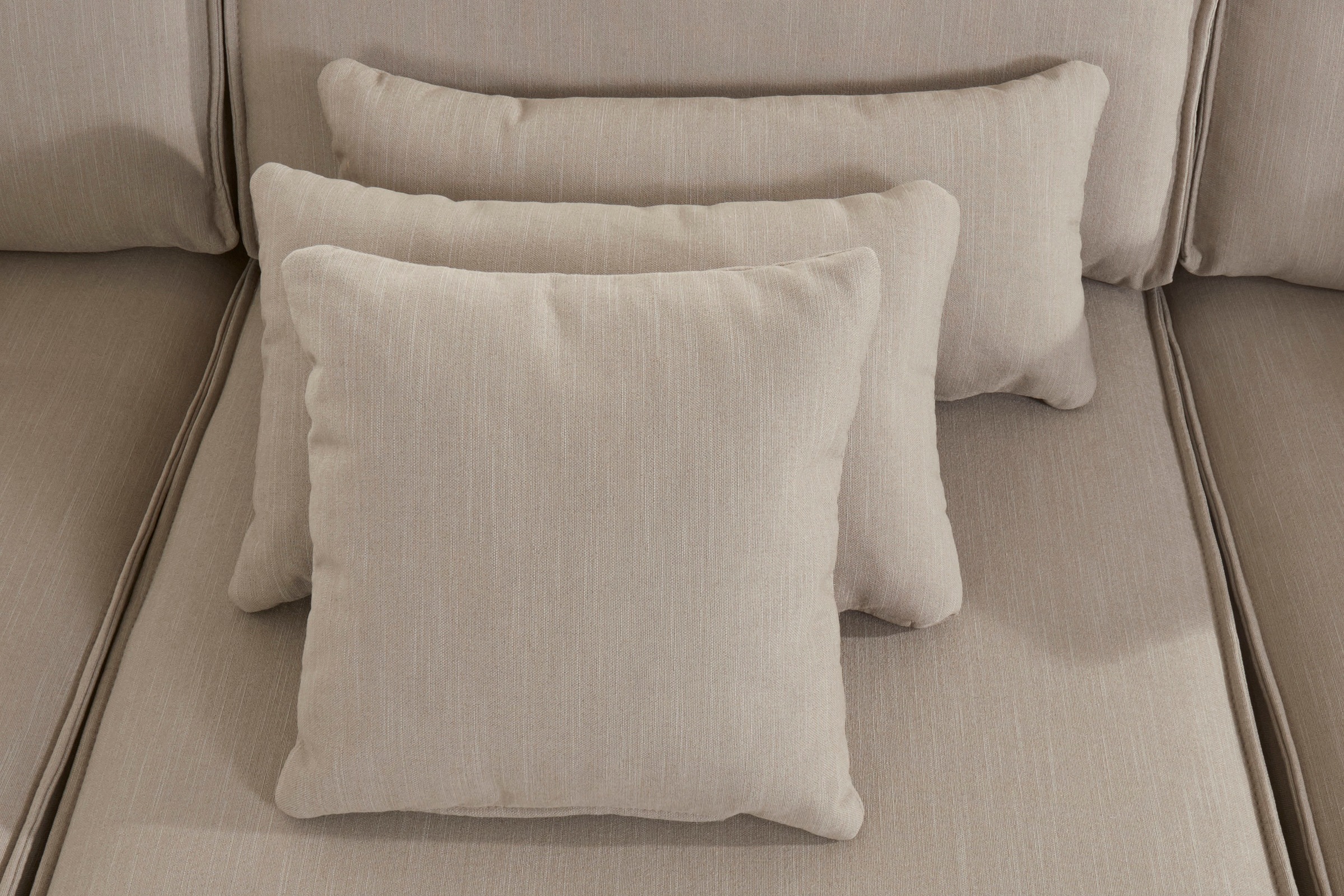 RAUM.ID Ecksofa »Florid L-Form«, 3 Teile, bestehend aus Modulen, viele Bezugsqualitäten, auch in Cord