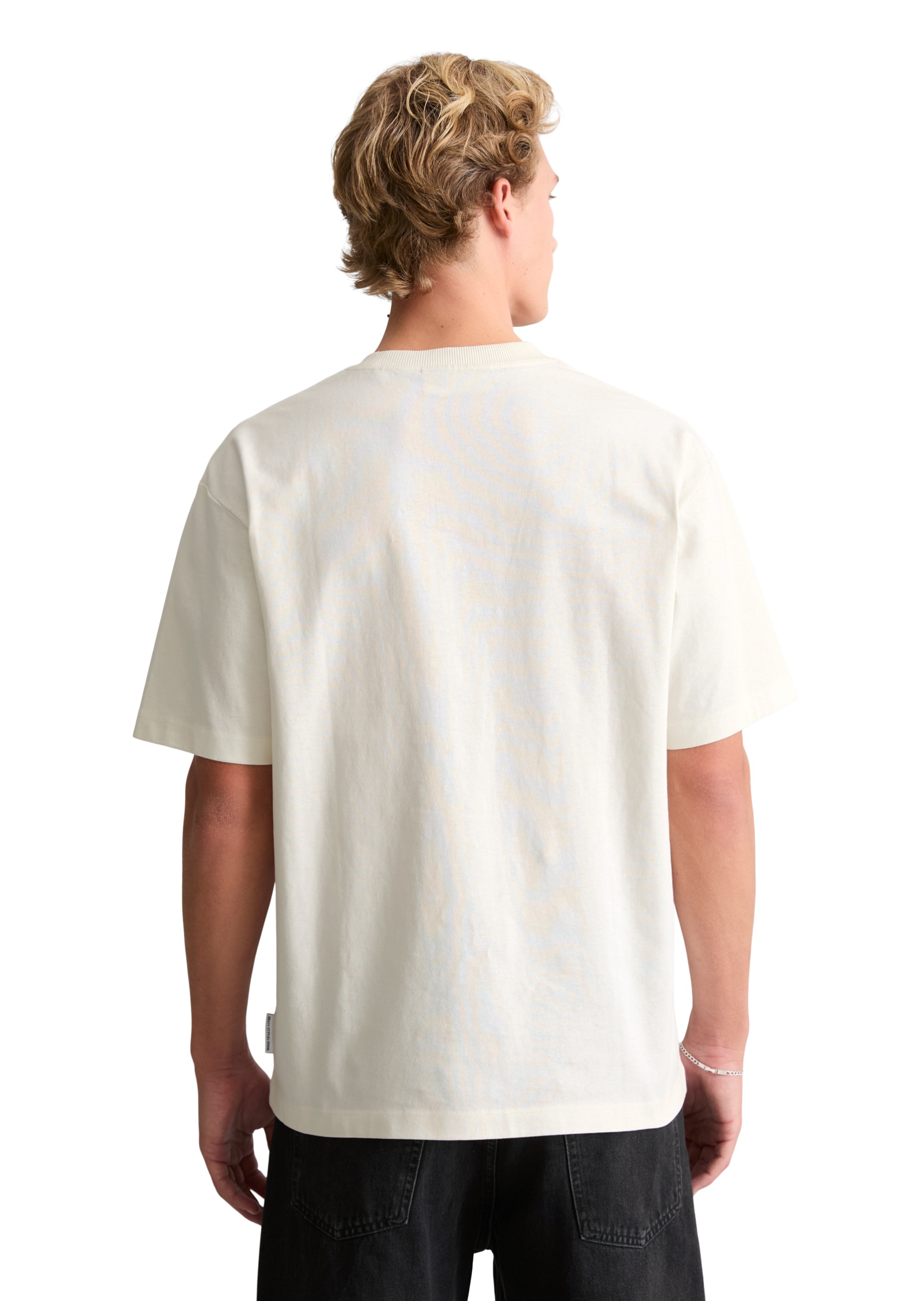 Marc O'Polo DENIM T-Shirt relaxed aus schwerem Bio-Baumwoll-Jersey
