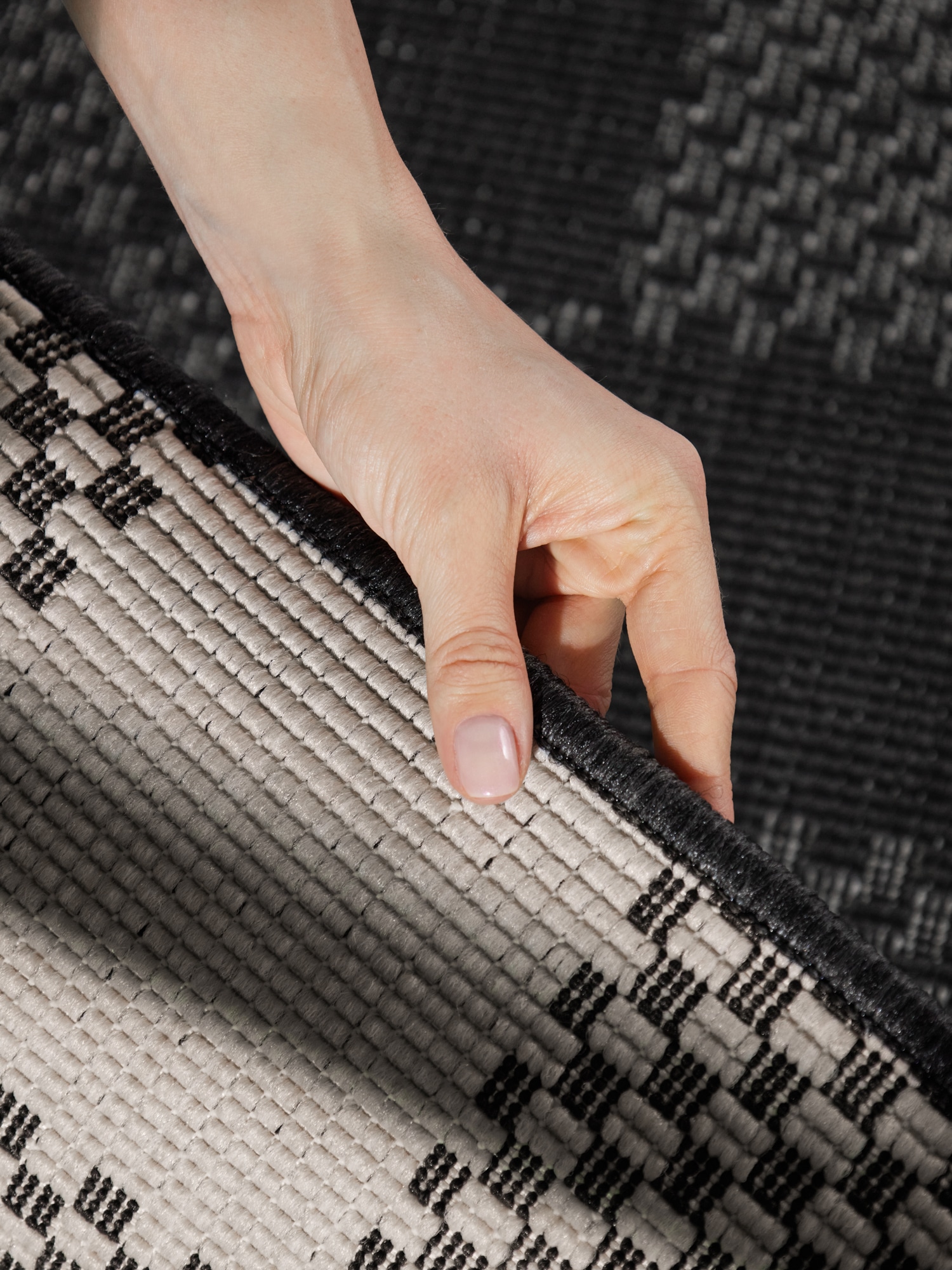 Ted Baker Teppich »Dorothy , Wendeteppich« rechteckig 8 mm Höhe Designteppich, Wetterfest, Pflegeleicht, Modern, Wohnzimmer, Terrasse