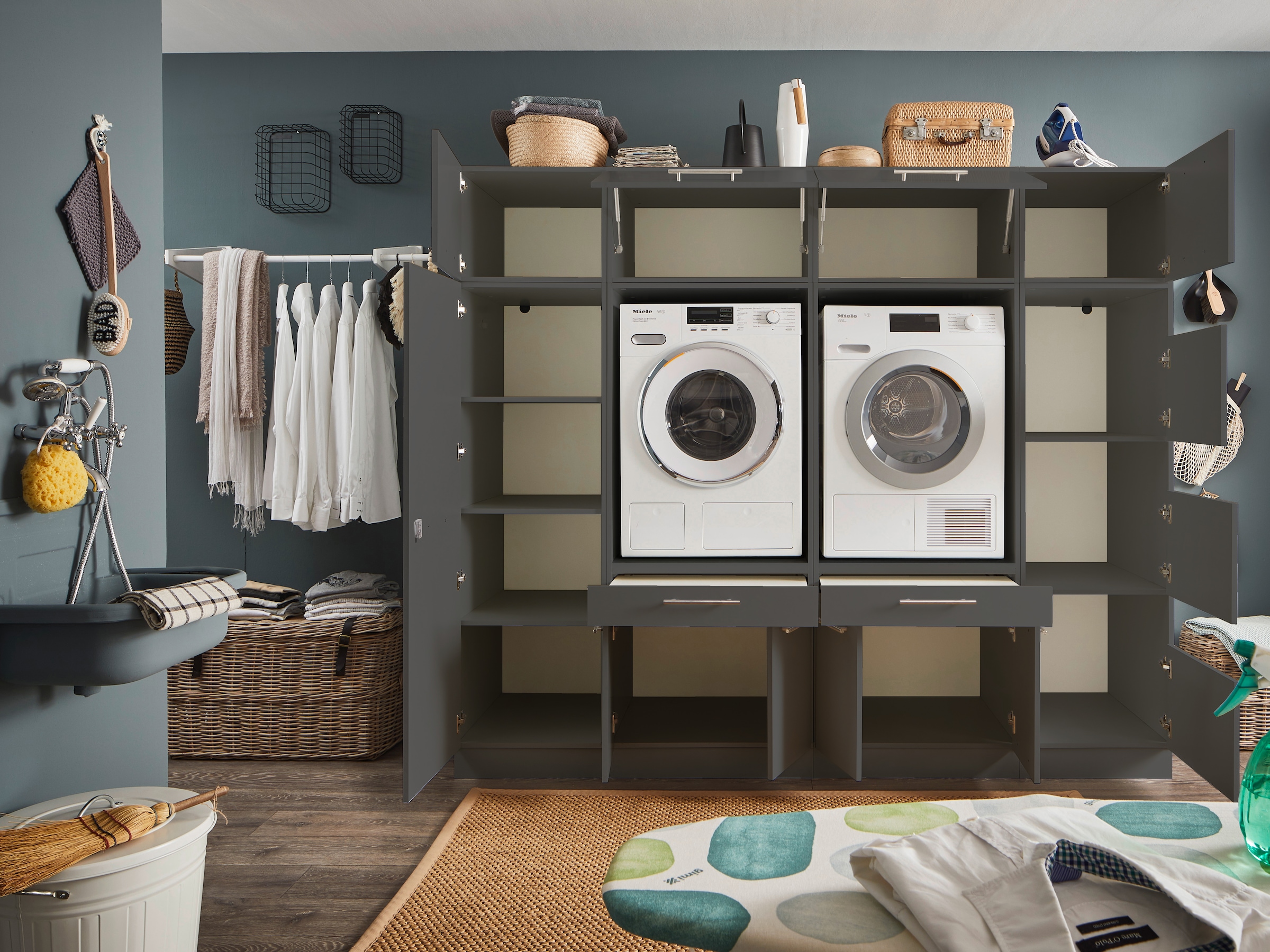 Laundreezy Mehrzweckschrank-Set »LAUNDREEZY LDSK15«