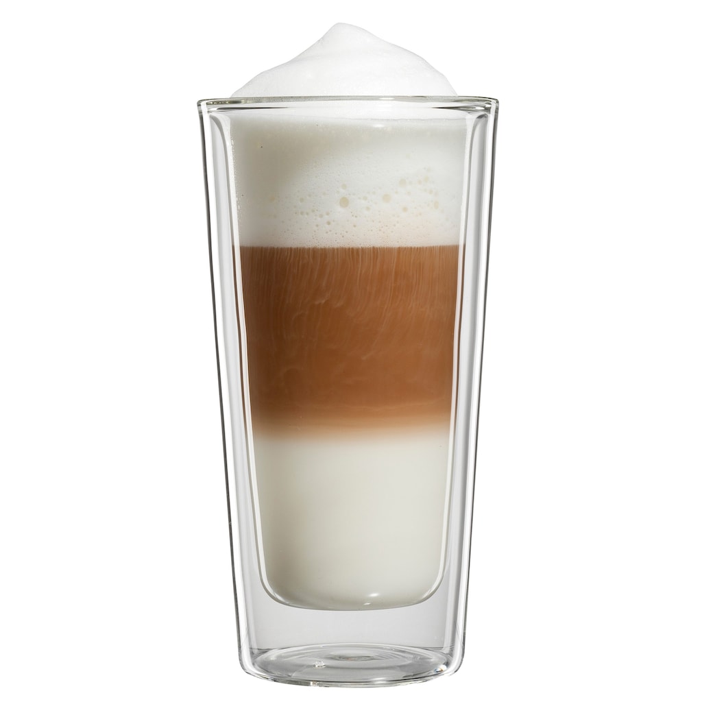 Bloomix Latte-Macchiato-Glas »Milano Grande«, (Set, 4 tlg.)