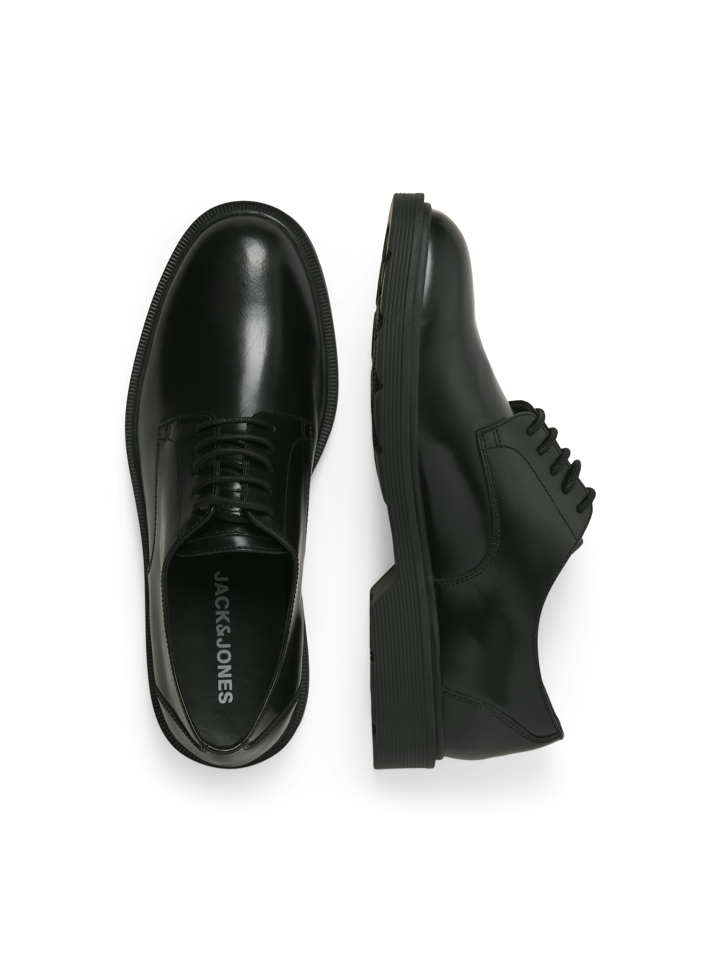 Jack & Jones Schnürschuh »JFWDAX«  Halbschuh, Business-Schnürschuh, Festtagsschuh in Blockabsatz