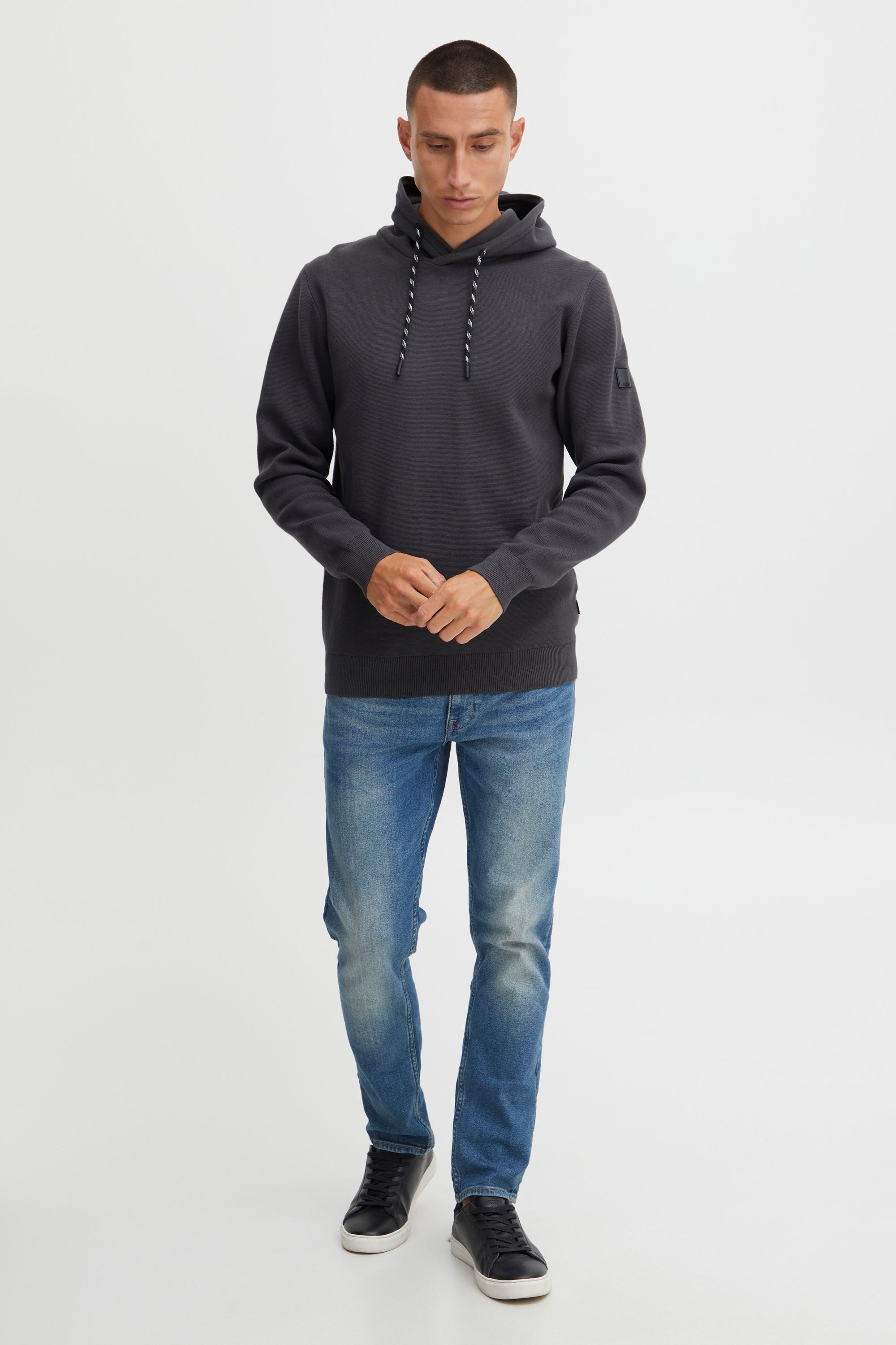 Indicode Strickfleece-Pullover »Strickpullover IDMatho«