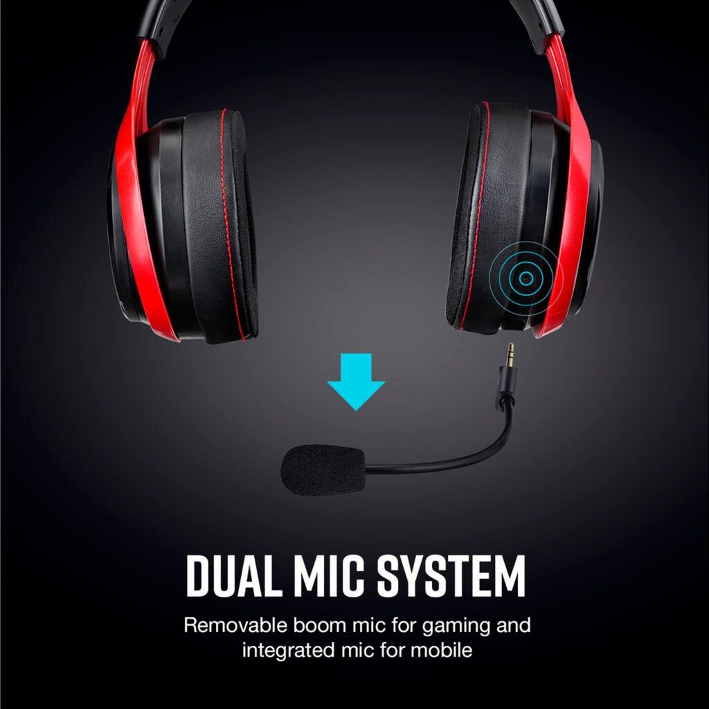 Lucid Sound Gaming-Headset »LS25 Esports«, Geräuschisolierung-Mikrofon abnehmbar