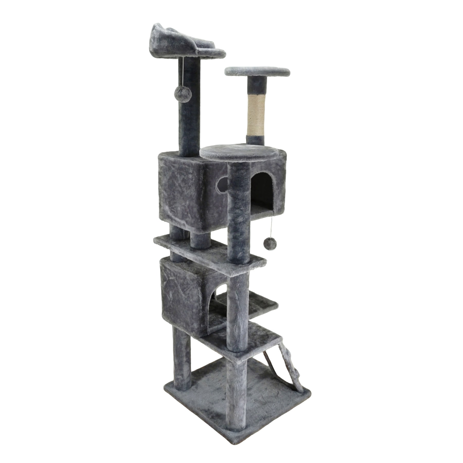 OTTO home Kratzbaum »Stubentiger« 156 cm hoch stabile Spanplatte, robuster Sisal und kuscheliger Plüsch