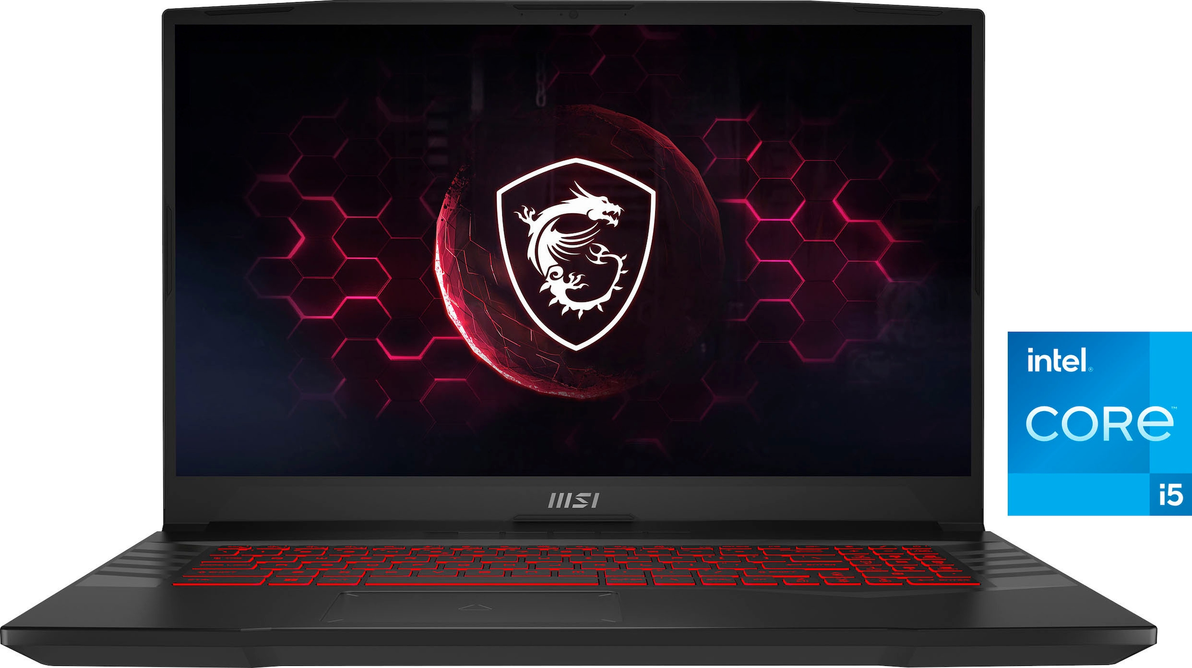 MSI Gaming-Notebook »Pulse GL76 12UCK-427«, 43,9 cm, / 17,3 Zoll, Intel, Core i5, GeForce RTX 3050, 512 GB SSD