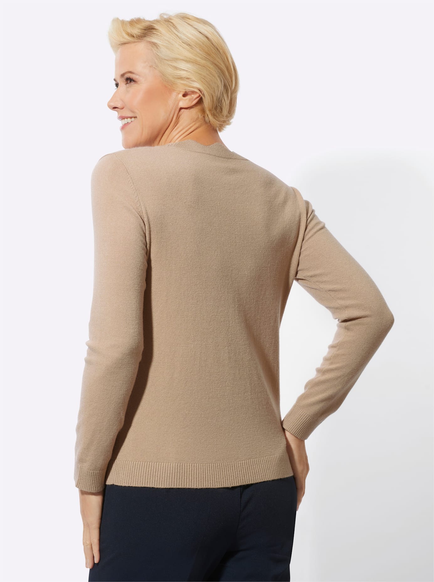 Classic Strickpullover »Langarm-Pullover«