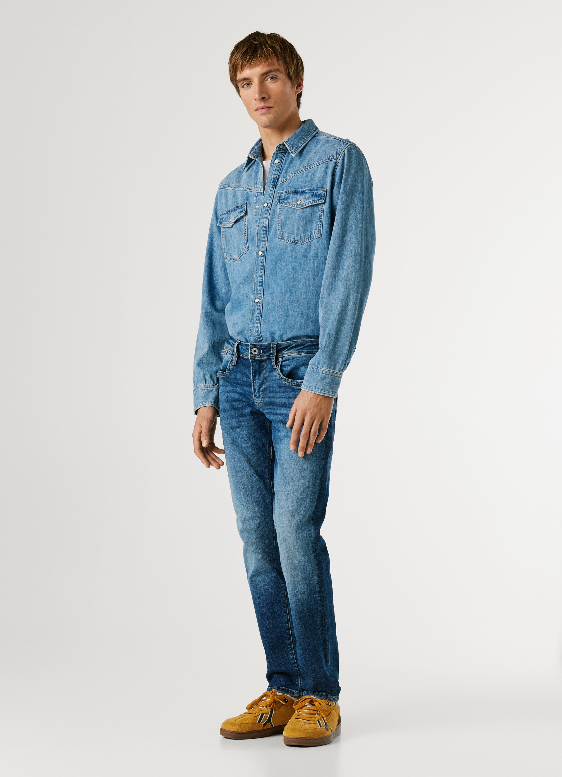 Pepe Jeans Slim-fit-Jeans »HATCH« im 5-Pocket Design