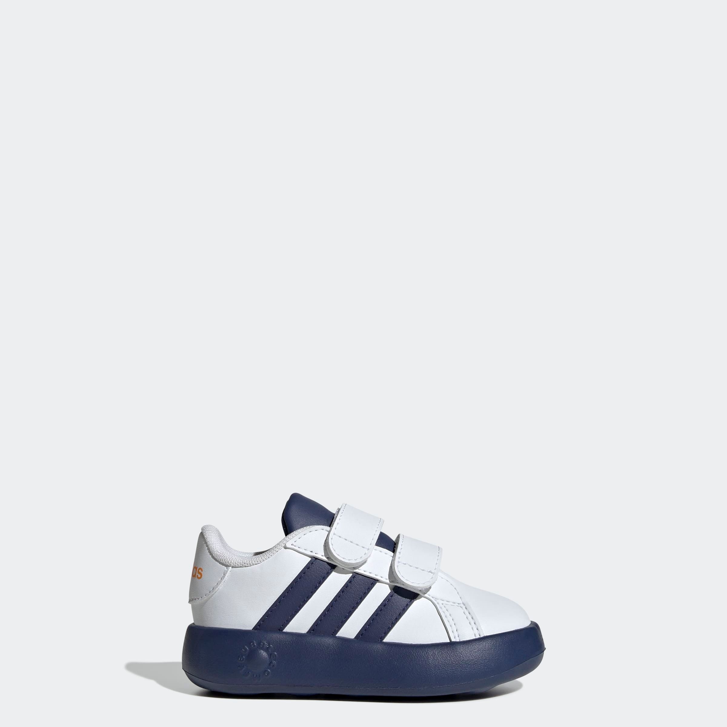 adidas Sportswear Klettschuh »GRAND COURT 2.0 KIDS«, Design auf den Spuren des adidas Superstar, für Kinder