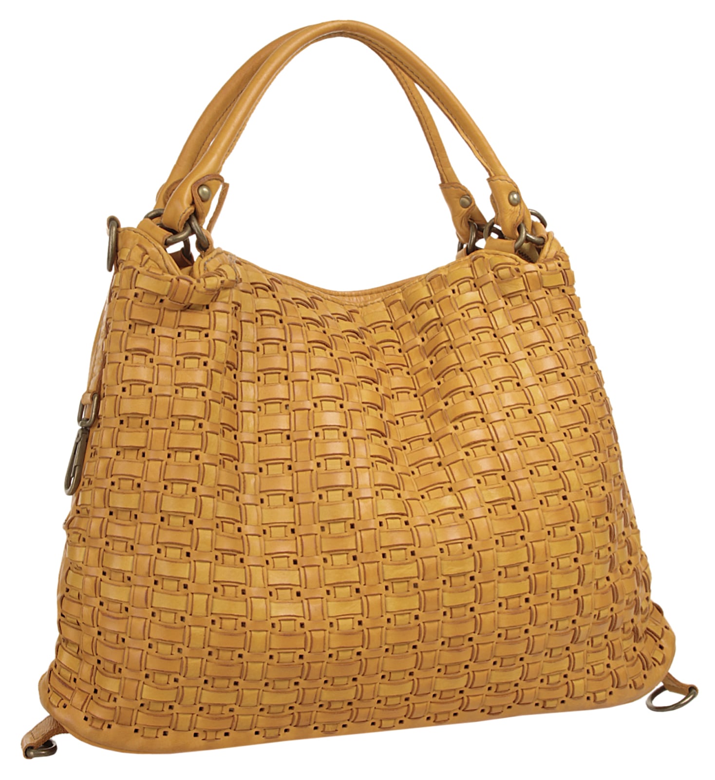 forty° Shopper, echt Leder, Made in Italy