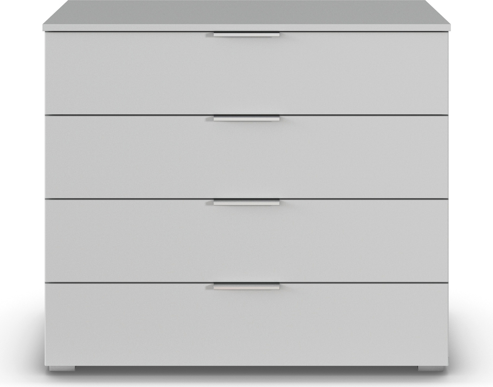 rauch Schubkastenkommode »Sideboard Schubladenkommode AGORDO mit Dekor- oder Hochglanzfront«, (in zwei Griff-Farben), Breite 93 cm mit 4 großen Schubladen für viel Stauraum MADE IN GERMANY