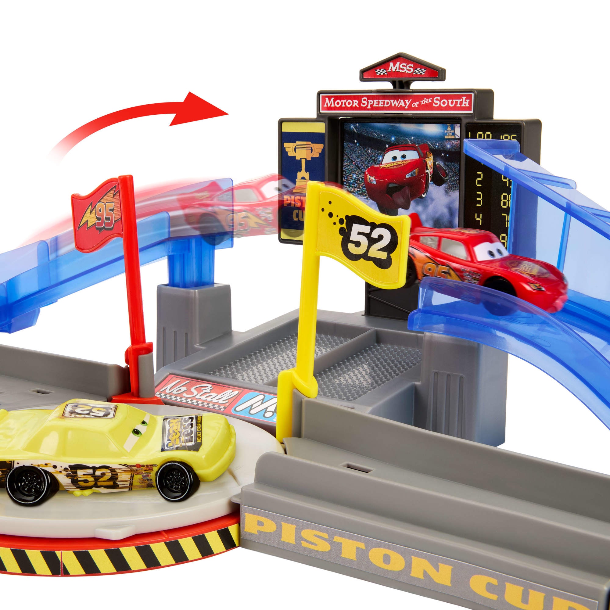 Mattel® Autorennbahn »Disney Pixar Cars 2-in-1 Piston Cup«