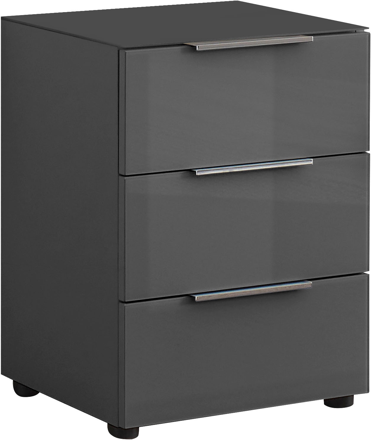 HBZ Nachtkommode »Santorin Nachtkonsole, BxHxT 45x61x40 cm«, (1 St.), Breite 45cm, Softclose für Schubkästen, Melaminbeschichtung