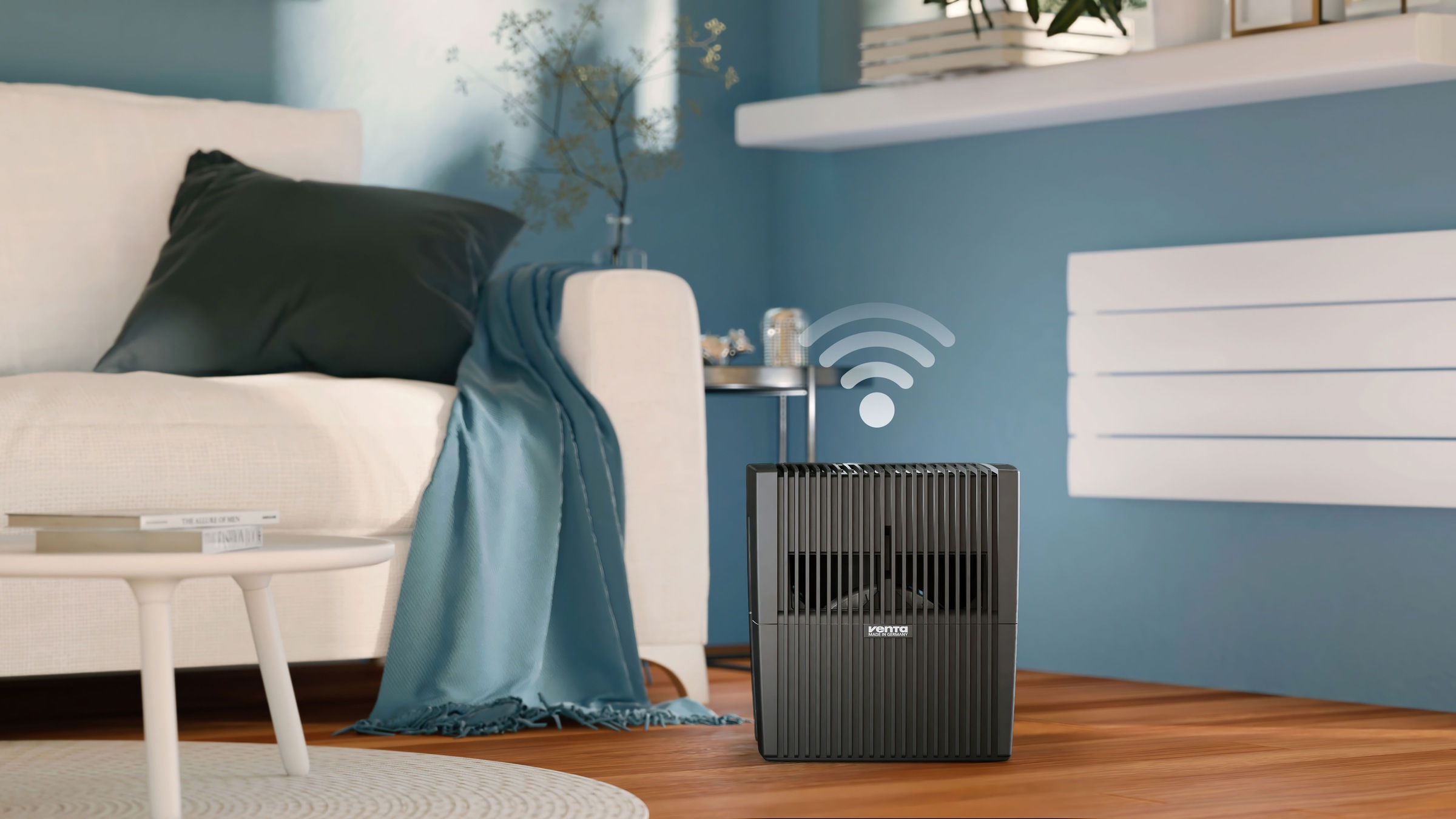 Venta Luftbefeuchter »AH555 Original Connect schwarz«, 10 l Wassertank, ohne Filtermatten, 10L Wasserwanne, für Räume bis 60 m²