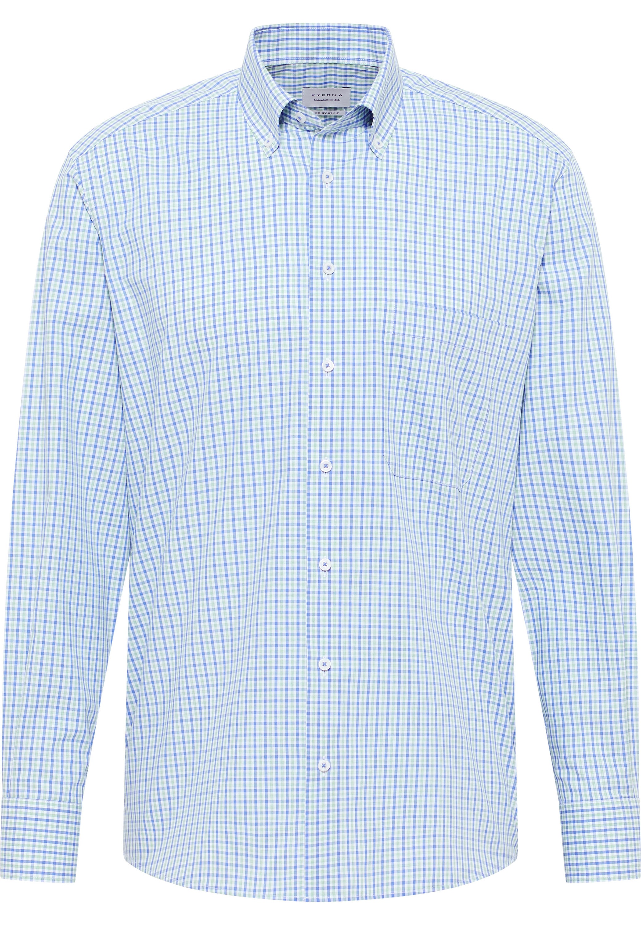 Eterna Langarmhemd »COMFORT FIT«, NON IRON (bügelfrei)