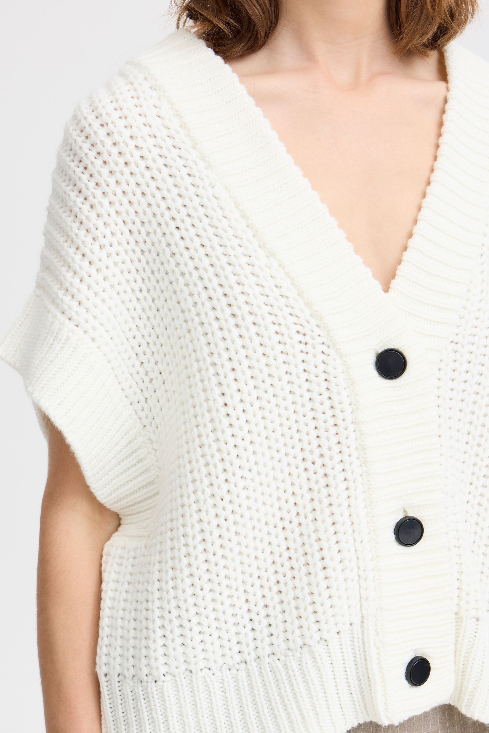 b.young Strickweste »Strickweste BYOTINKA WAISTCOAT -«, (1 tlg.), Sonstige