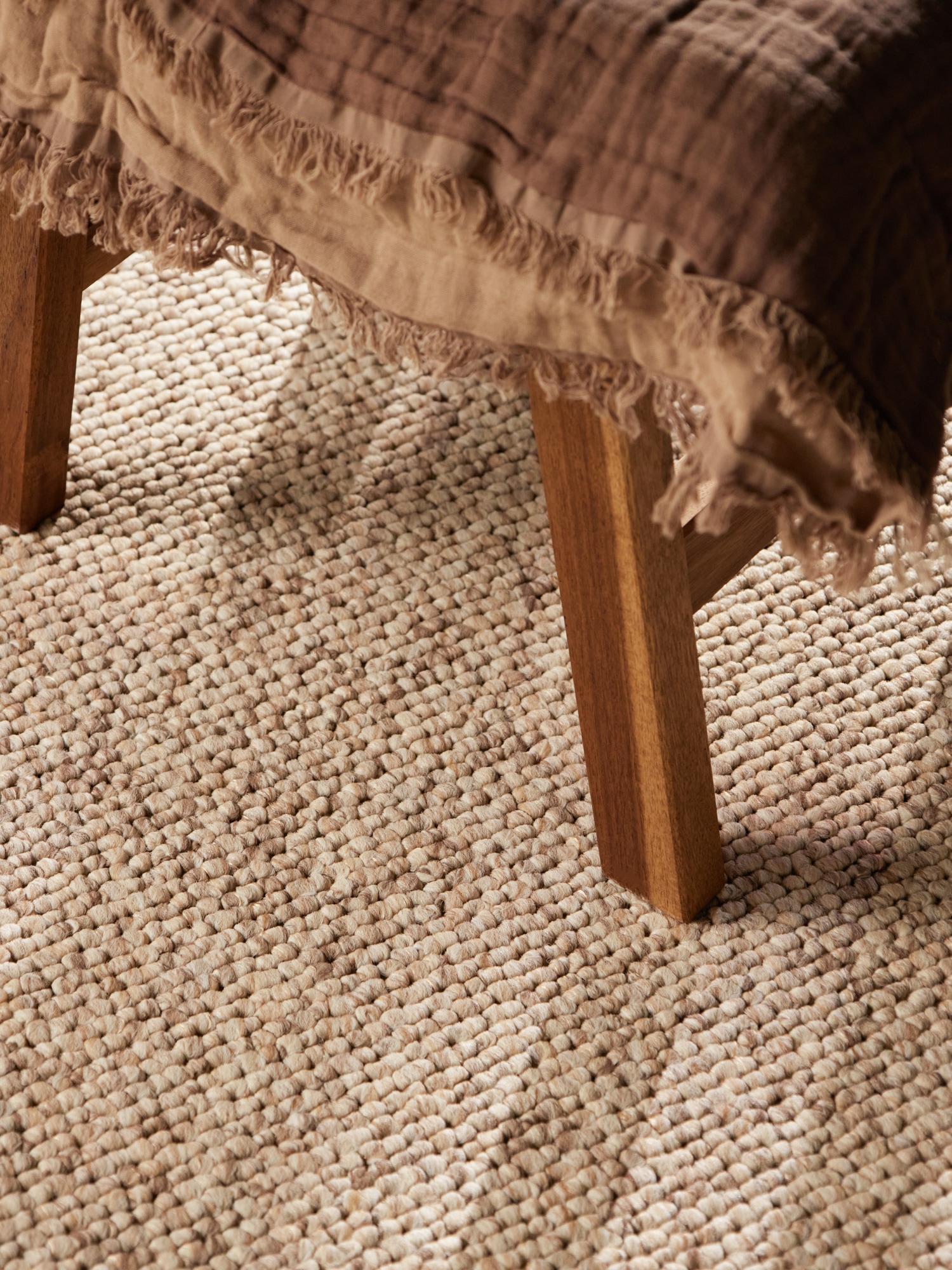 HANSE Home Bettumrandung »Wolly 2« Höhe 12 mm 3 Stk. tlg. Bettvorleger, 3-teiliger Läufer Set, Unifarben, Kurzflor, Bettläufer