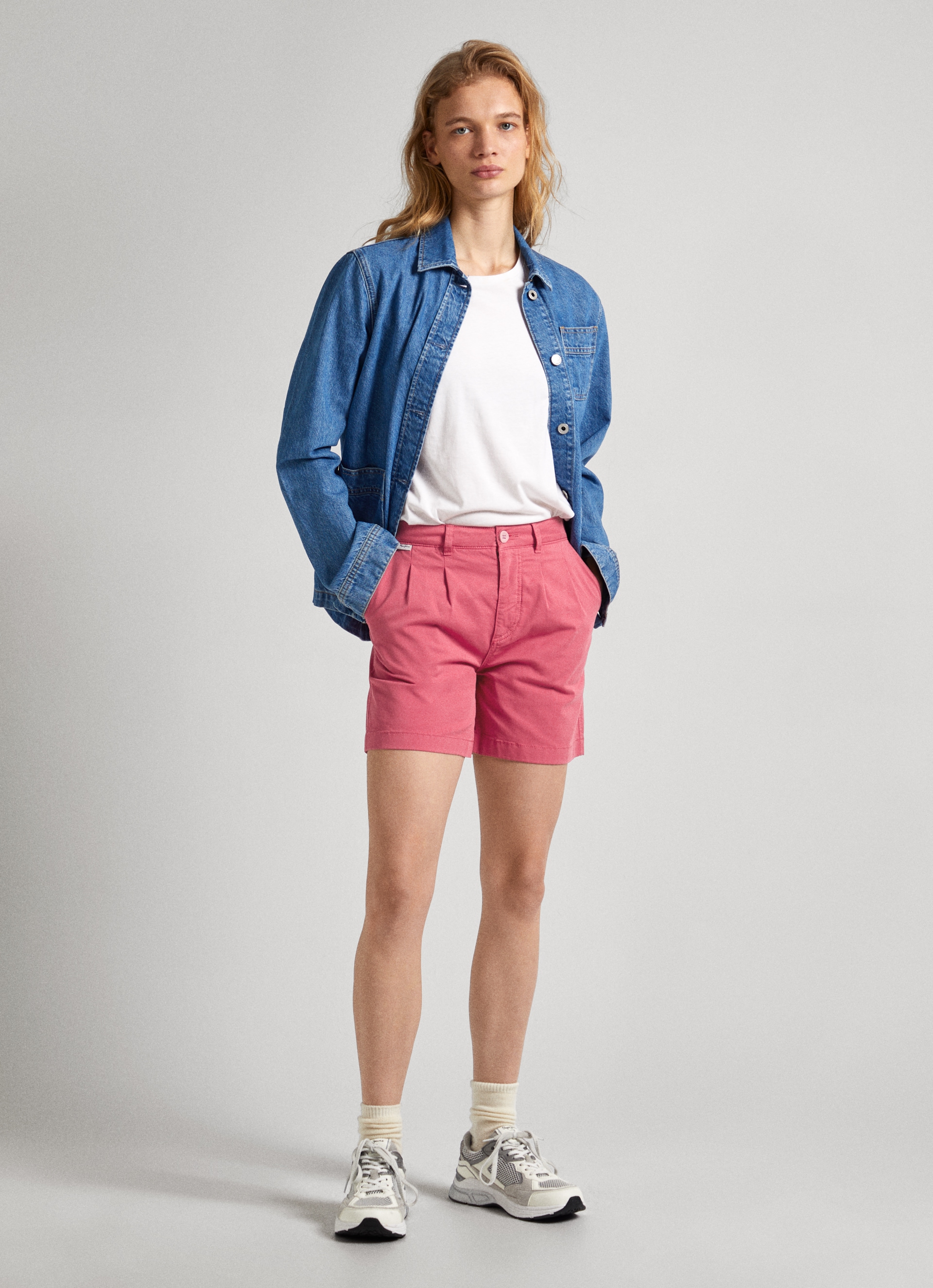 Pepe Jeans Chinoshorts »VANIA«, aus softem Baumwollmix
