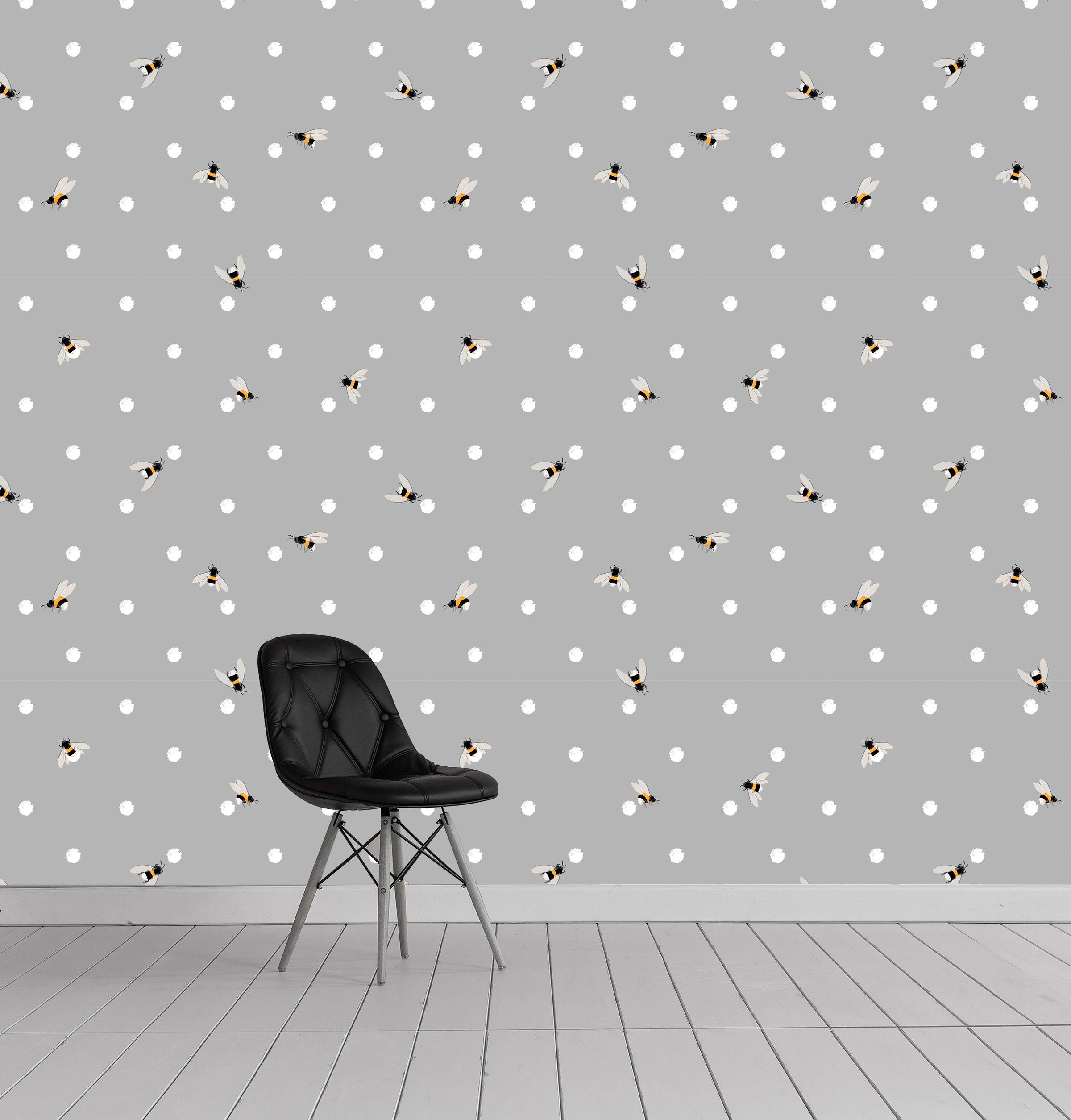 queence Vinyltapete »Madeleine«, gemustert-Farbverlauf-bedruckt-abstrakt, 90x250cm, selbstklebend, kinderleichte Anbringung, Sticker