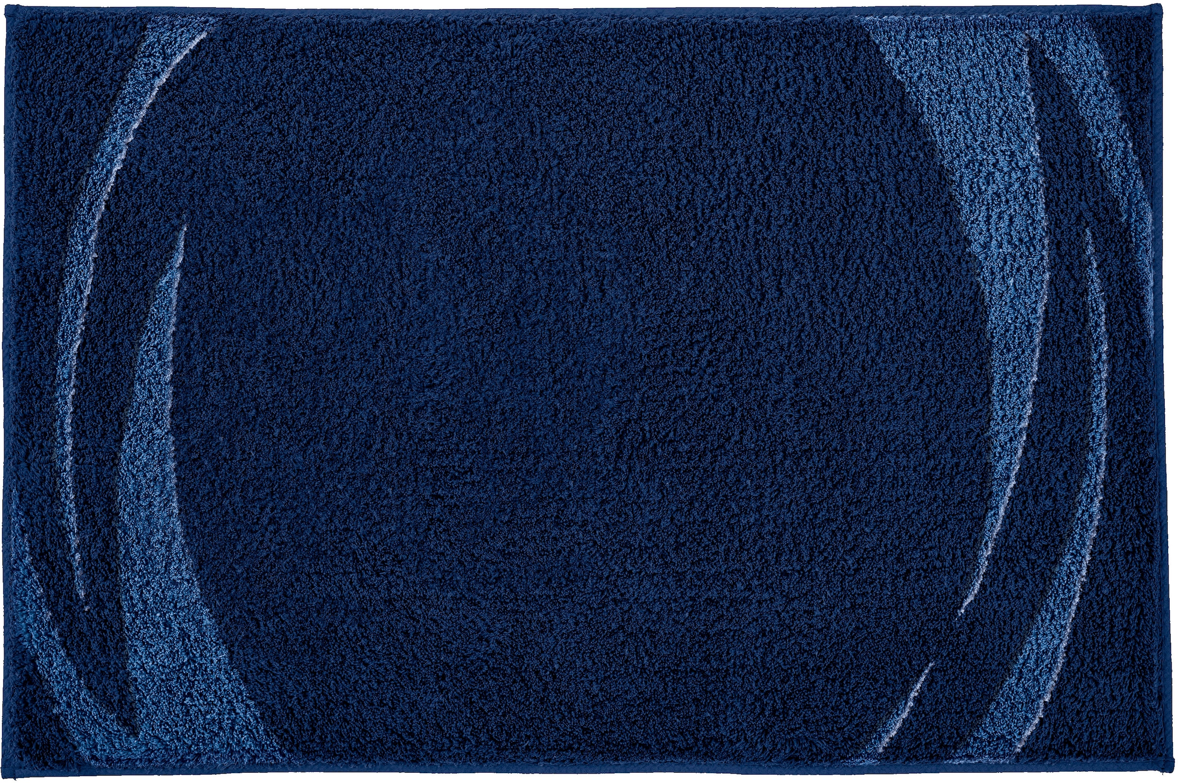 Kleine Wolke Badematte »»Mystic«, Badvorleger, Badezimmer Teppich« Höhe 25 mm rutschhemmend beschichtet fußbodenheizungsgeeignet Badteppich, modernes Design, Hoch-Tief Effekt, rechteckig & rund
