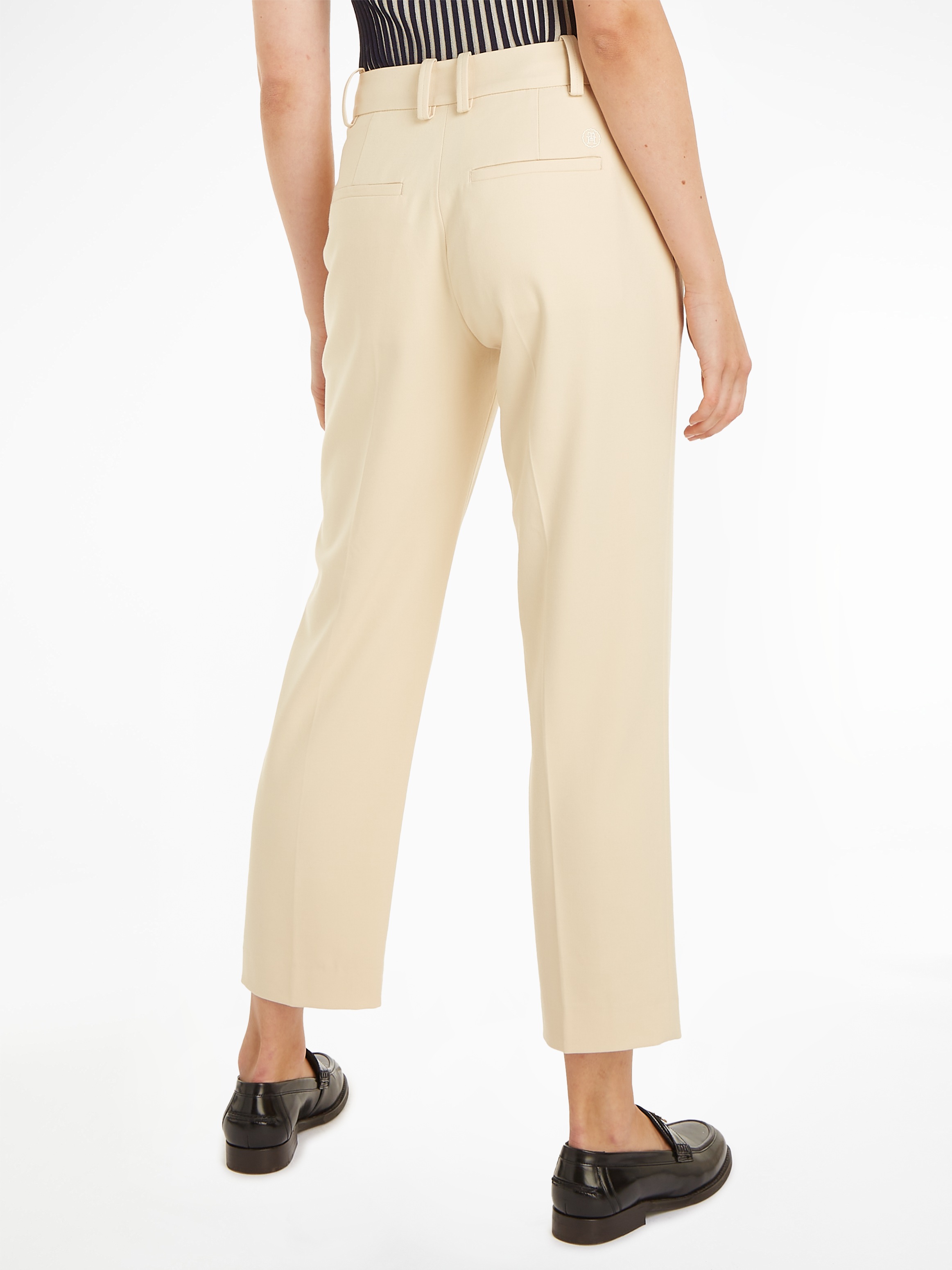 Tommy Hilfiger Webhose »MD CORE SLIM STRAIGHT PANT«, mit Bügelfalten