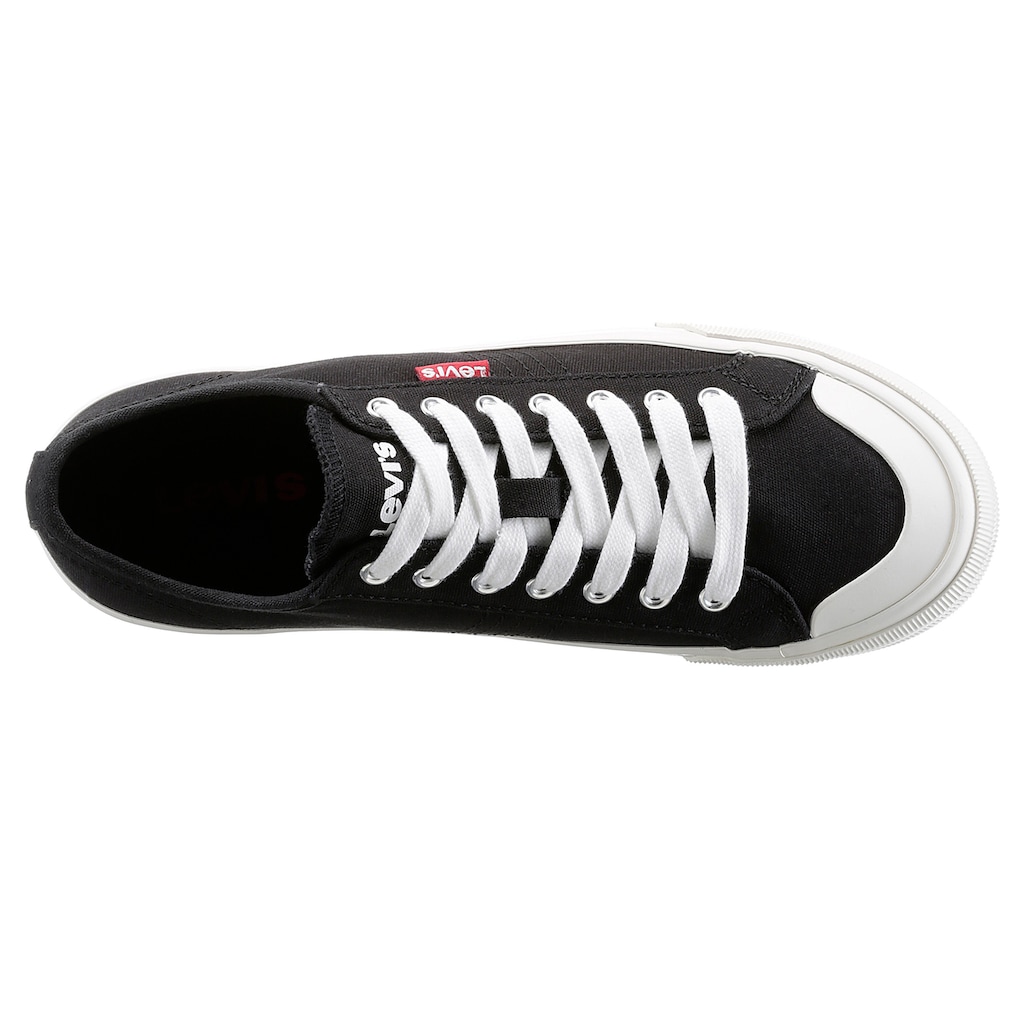 Levi's® Plateausneaker »HERNADES 3.0«, mit rotem Label, Freizeitschuh, Halbschuh, Schnürschuh