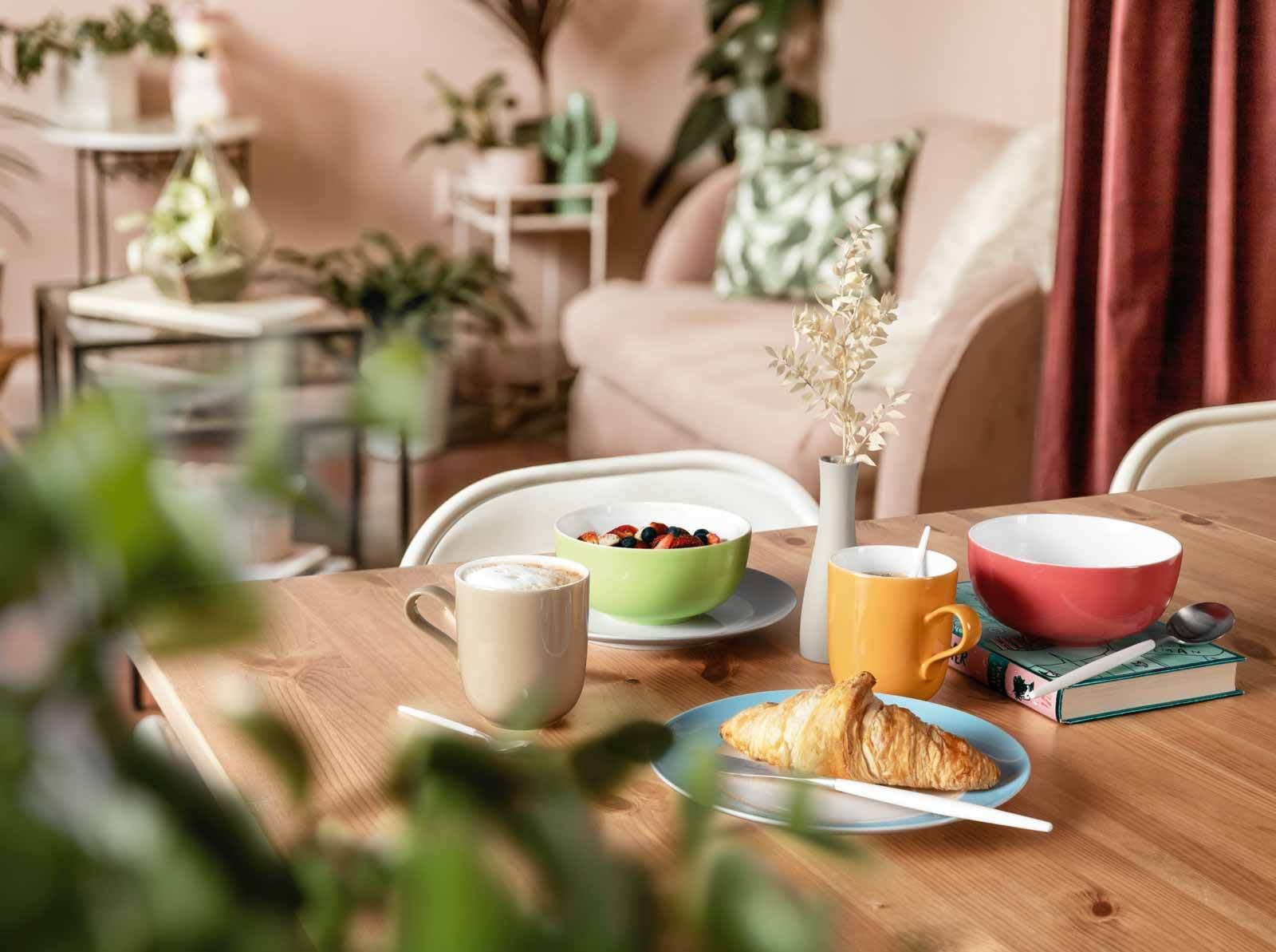 Seltmann Weiden Frühstücksteller »Frühstücksteller Liberty Pure Colors ø 22,5 cm 6er Set«