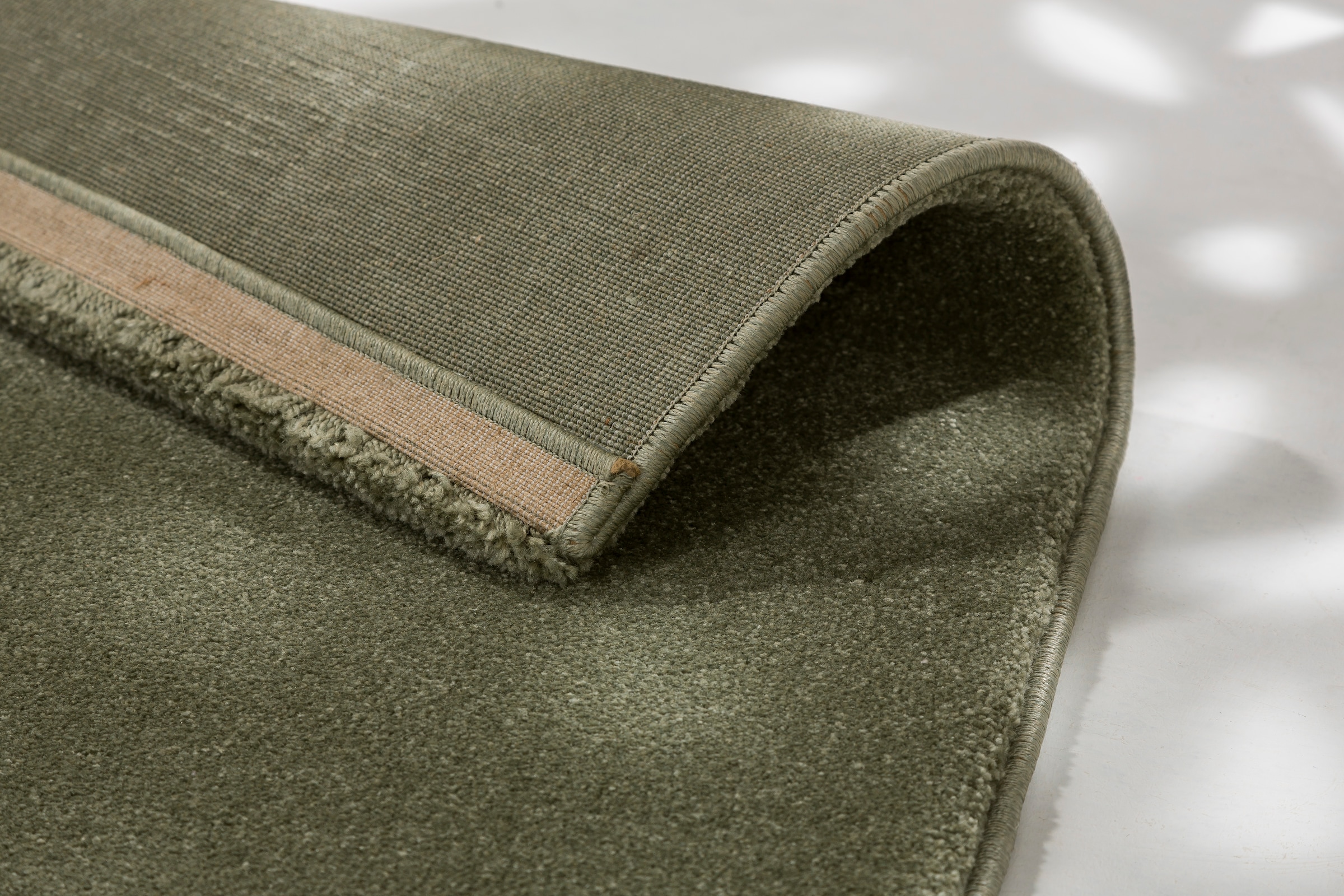 ASTRA Teppich »Barletta 240« rechteckig 20 mm Höhe Langflor, Shaggy, uni, weich, Wohnzimmer,Schlafzimmer