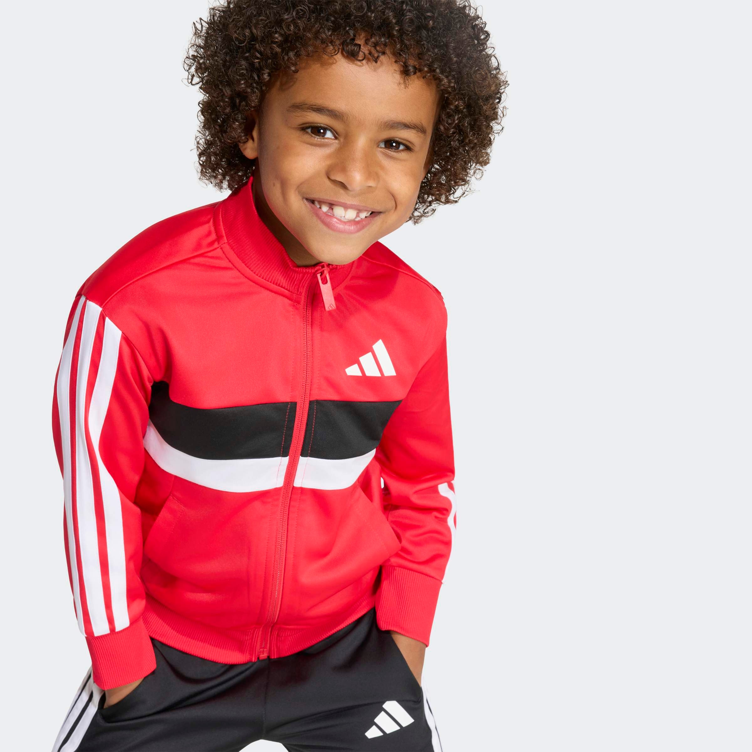 adidas Sportswear Trainingsanzug »SEASONAL ESSENTIALS TIBERIO 3-STREIFEN TRICOT KIDS« 2
