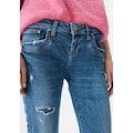 LTB Bootcut-Jeans »VALERIE«, (1 tlg.), mit langem, ausgestellten Beinverlauf und niedriger Leibhöhe mit Stretch-Anteil