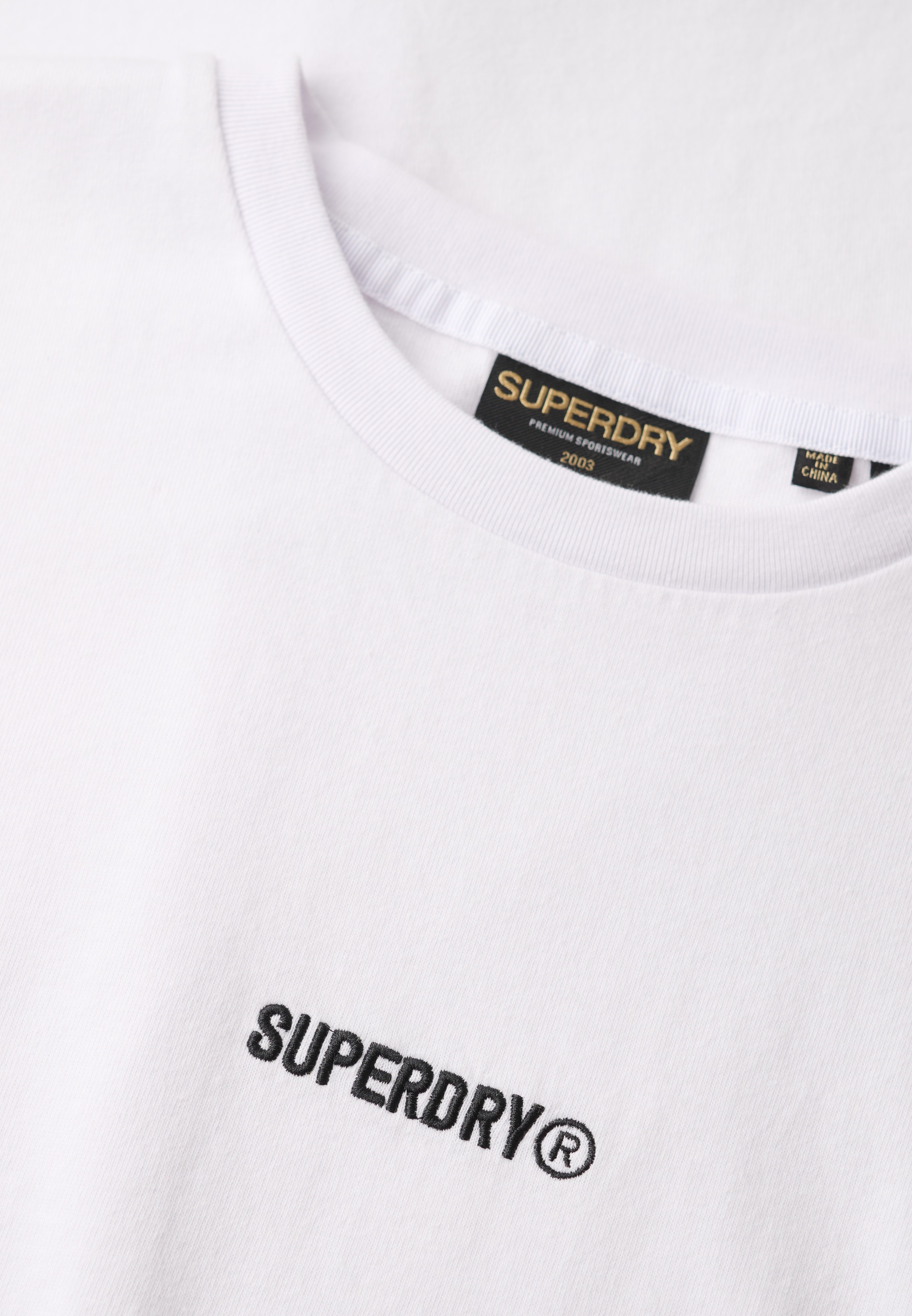 Superdry Rundhalsshirt »MICRO LOGO T SHIRT«