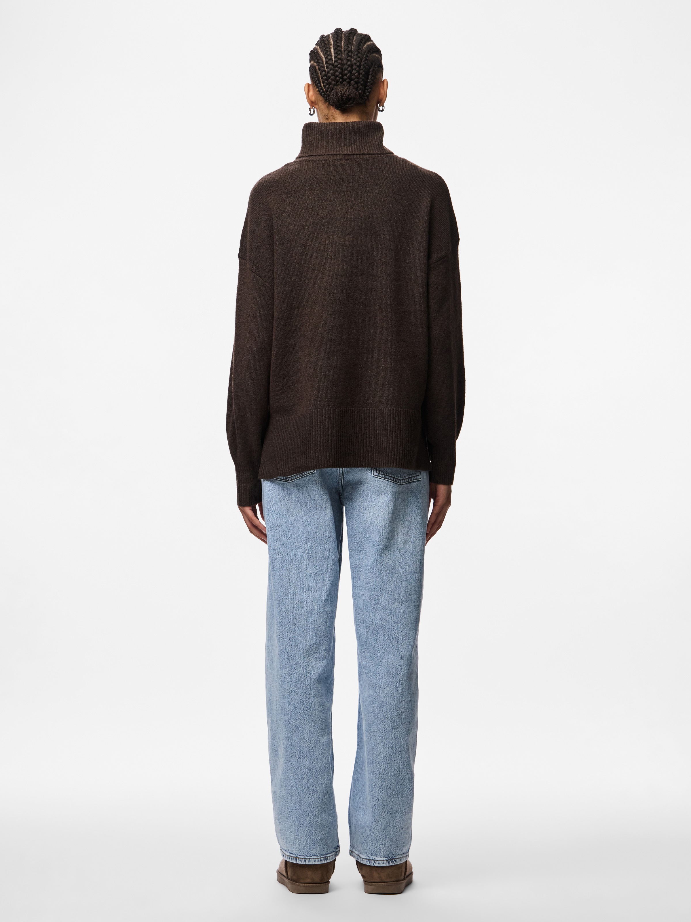 pieces »PCMALOU LS ROLLNECK KNIT NOOS BC«