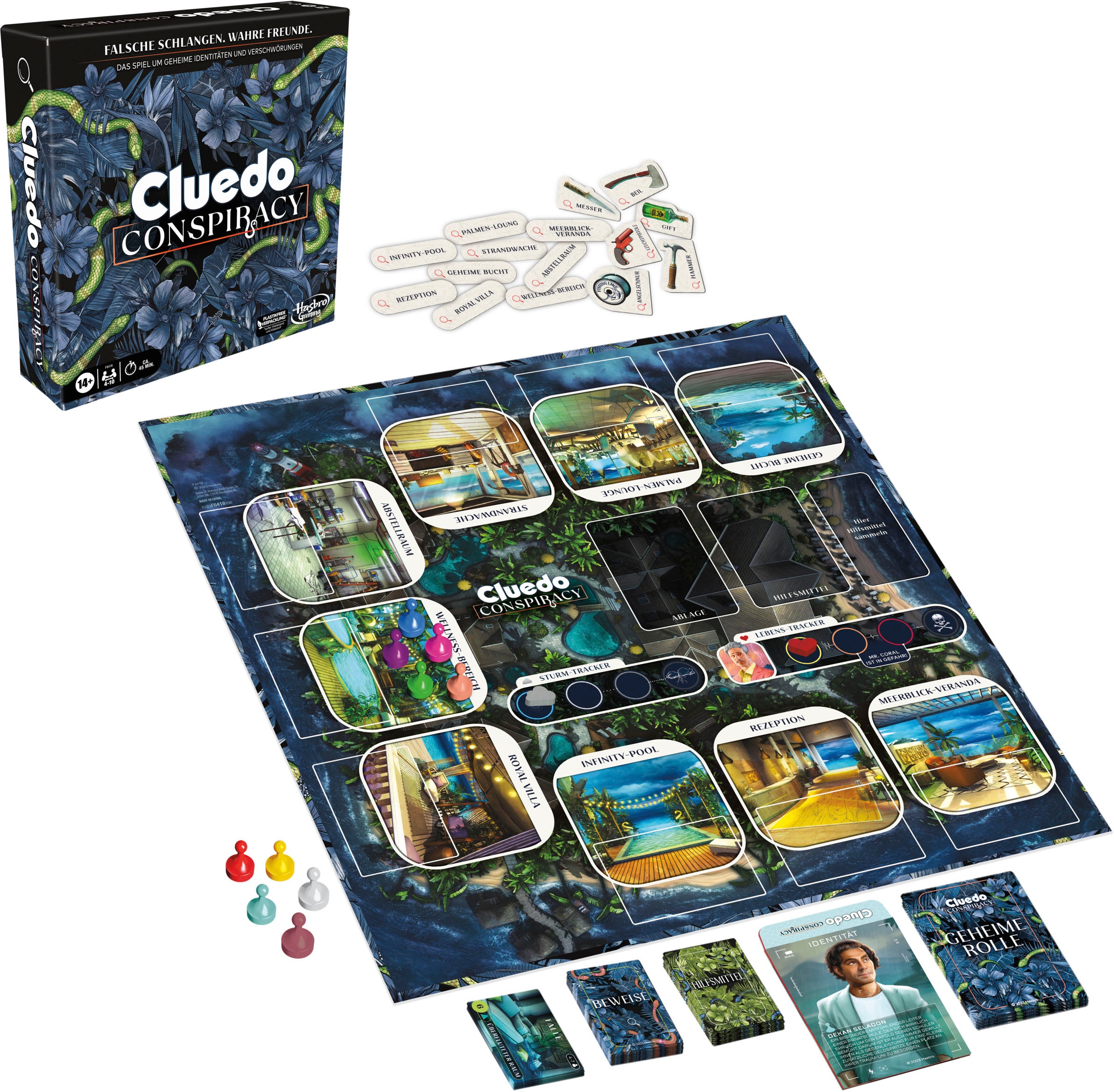 Hasbro Spiel »Cluedo Conspiracy«