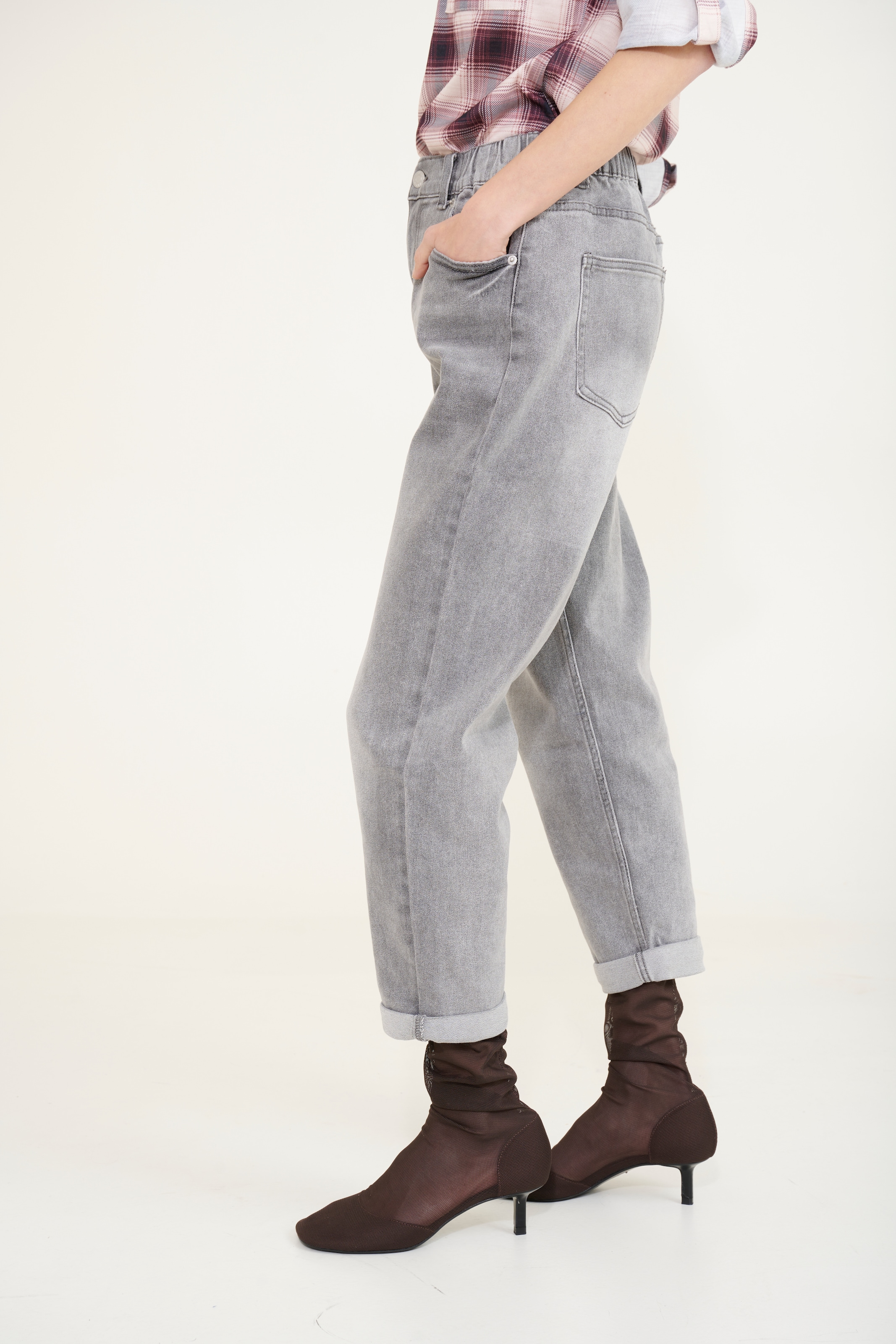 HaILY’S High-waist-Jeans »LG HW C JN Mirell« mit Gummizug am Bund