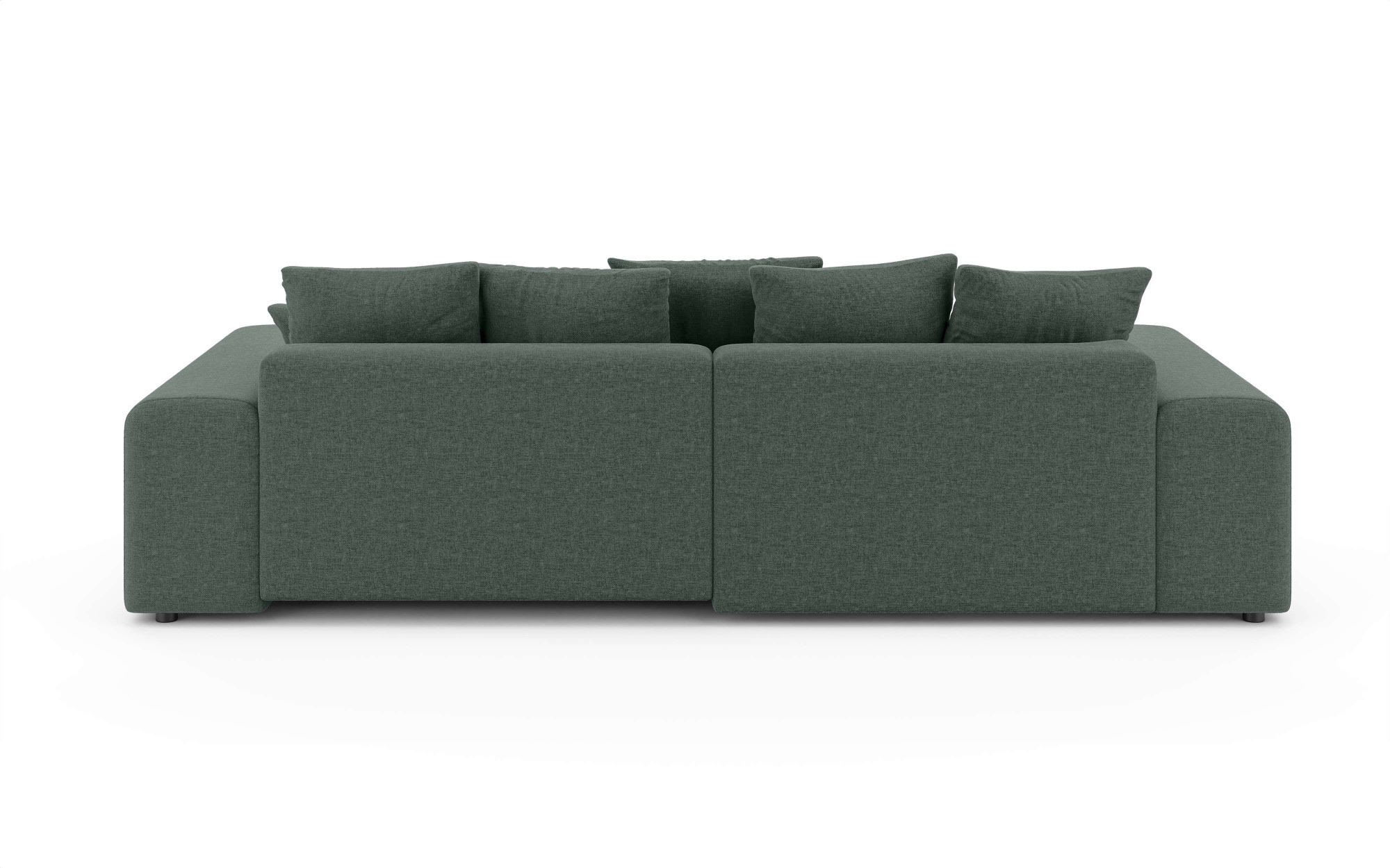 INOSIGN Ecksofa »LAKESIDE mit Bettfunktion und Bettkasten, B/T/H 257/166/84 cm«, L-Form, Recamiere beidseitig montierbar, Wellenunterfederung