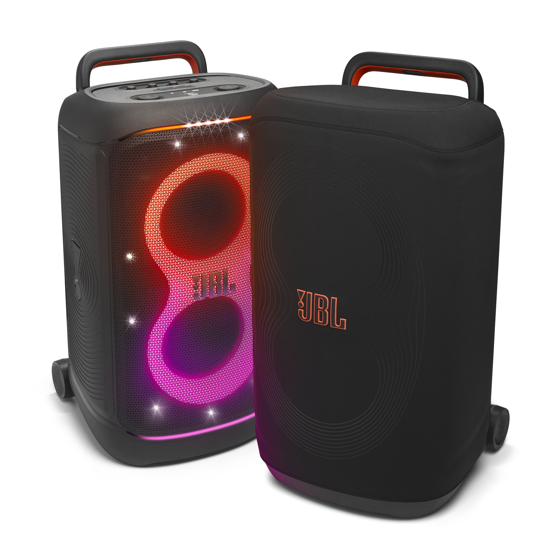 JBL, Lautsprecher-Hülle »Partybox Cover für PartyBox 520« PartyBox 520 Schutzhülle, Hülle, robust, faltbar, flexibel, Schwarz, Neopren, Passt perfekt 