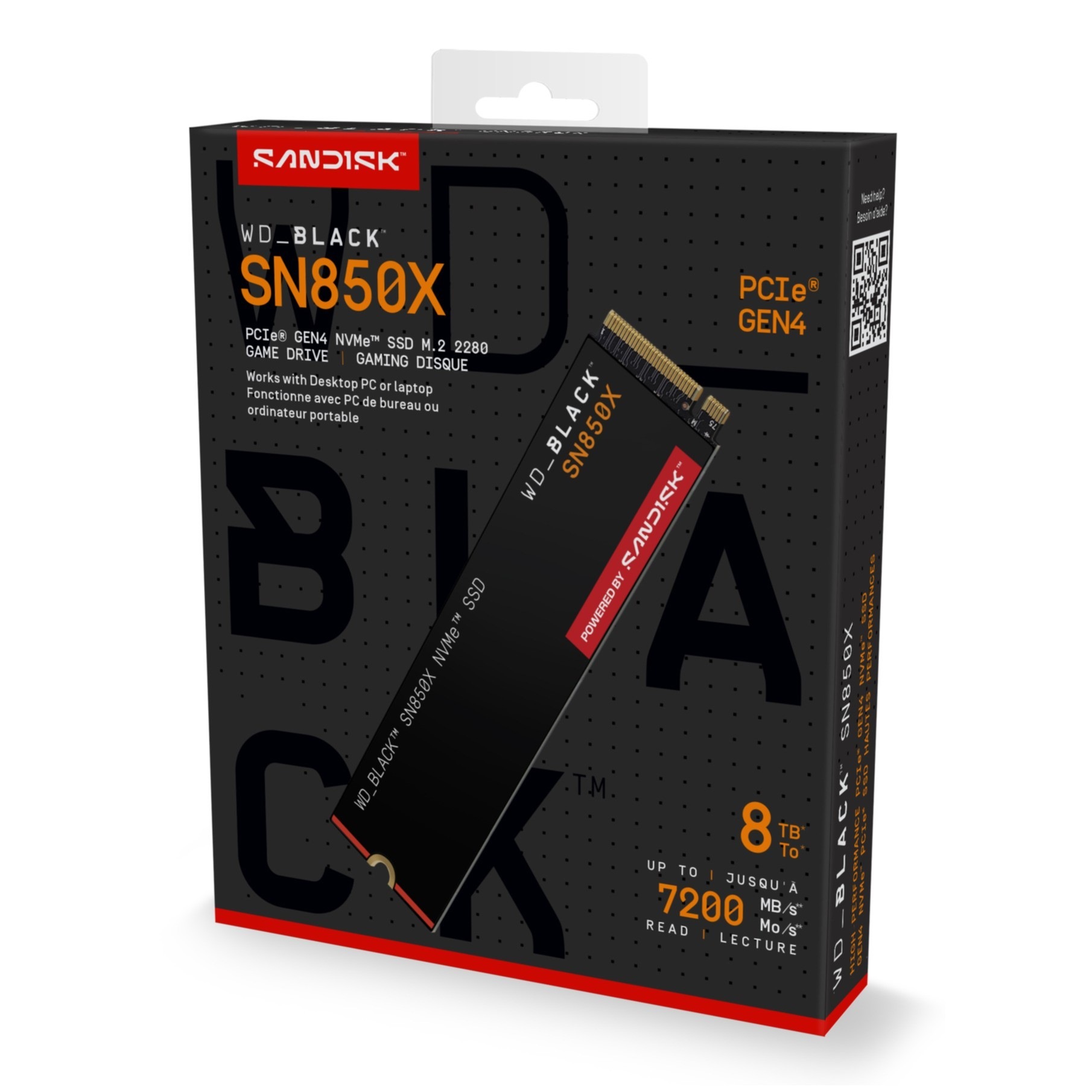 Sandisk interne SSD »WD_BLACK SN850X NVMe«