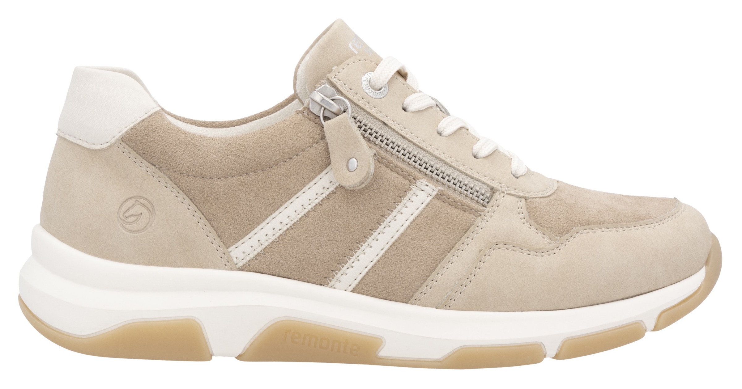 Remonte Keilsneaker, Freizeitschuh, Halbschuh, Schnürschuh in veganer Verarbeitung