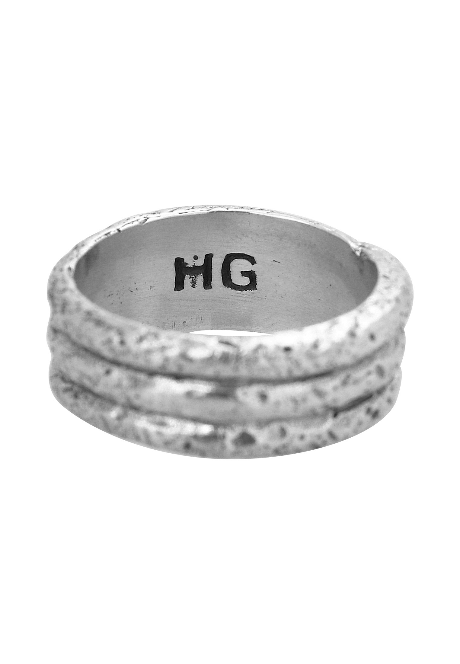 HAZE & GLORY Silberring »Ring Bandring Intertwined 925 Silber«